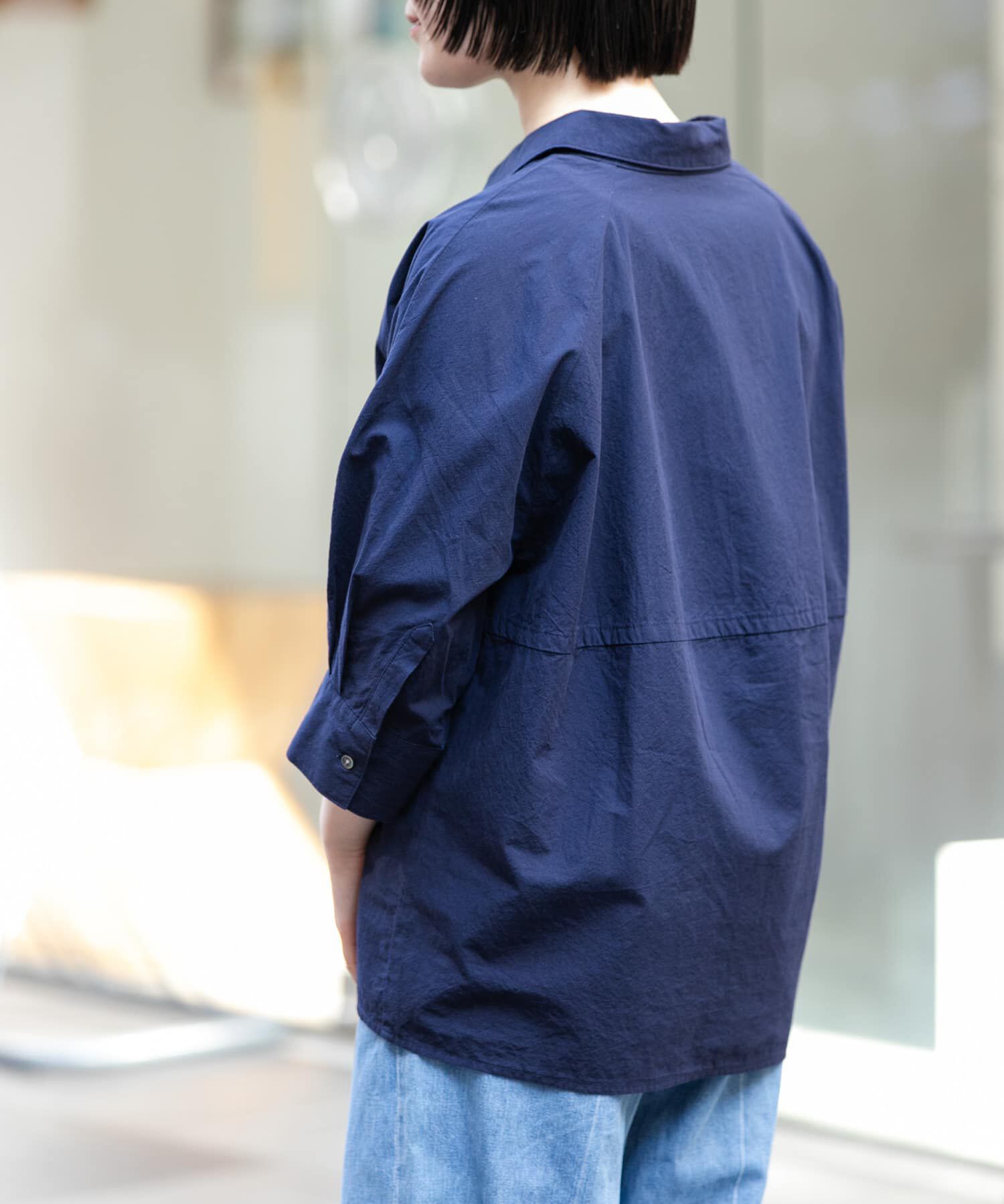 URBAN RESEARCH DOORS「FORK&SPOON　レギュラーカラーバレルシャツ」|シャツ・ブラウス|