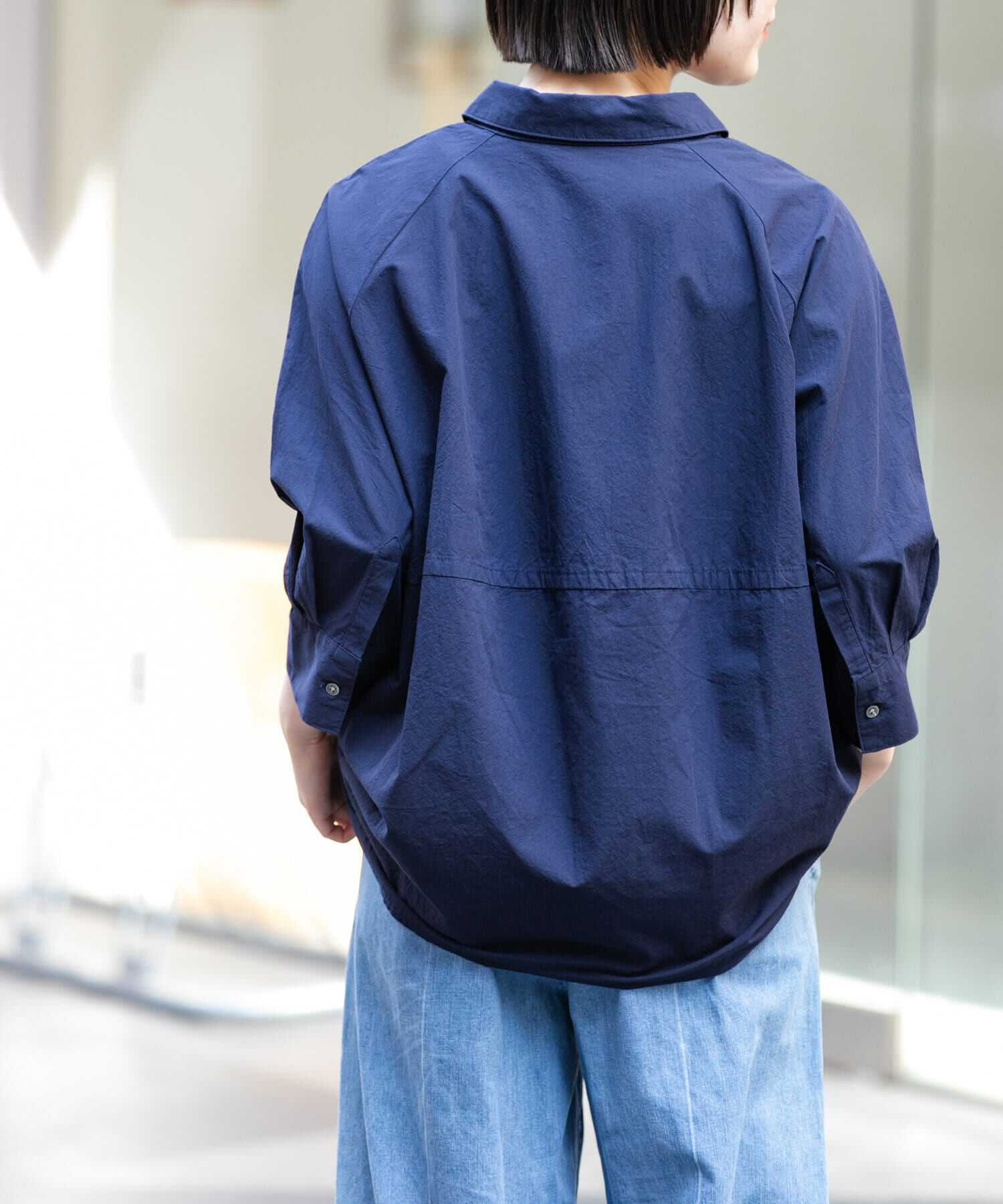 URBAN RESEARCH DOORS「FORK&SPOON　レギュラーカラーバレルシャツ」|シャツ・ブラウス|