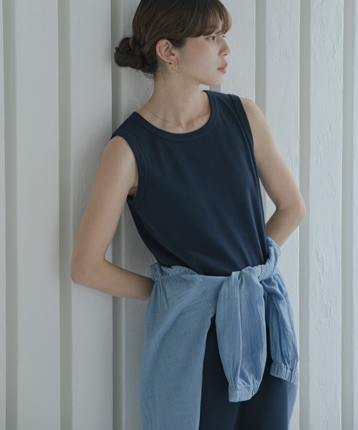 Sonny Label 「『38サイズ/WEB限定』Iラインカットワンピース」|ワンピース|