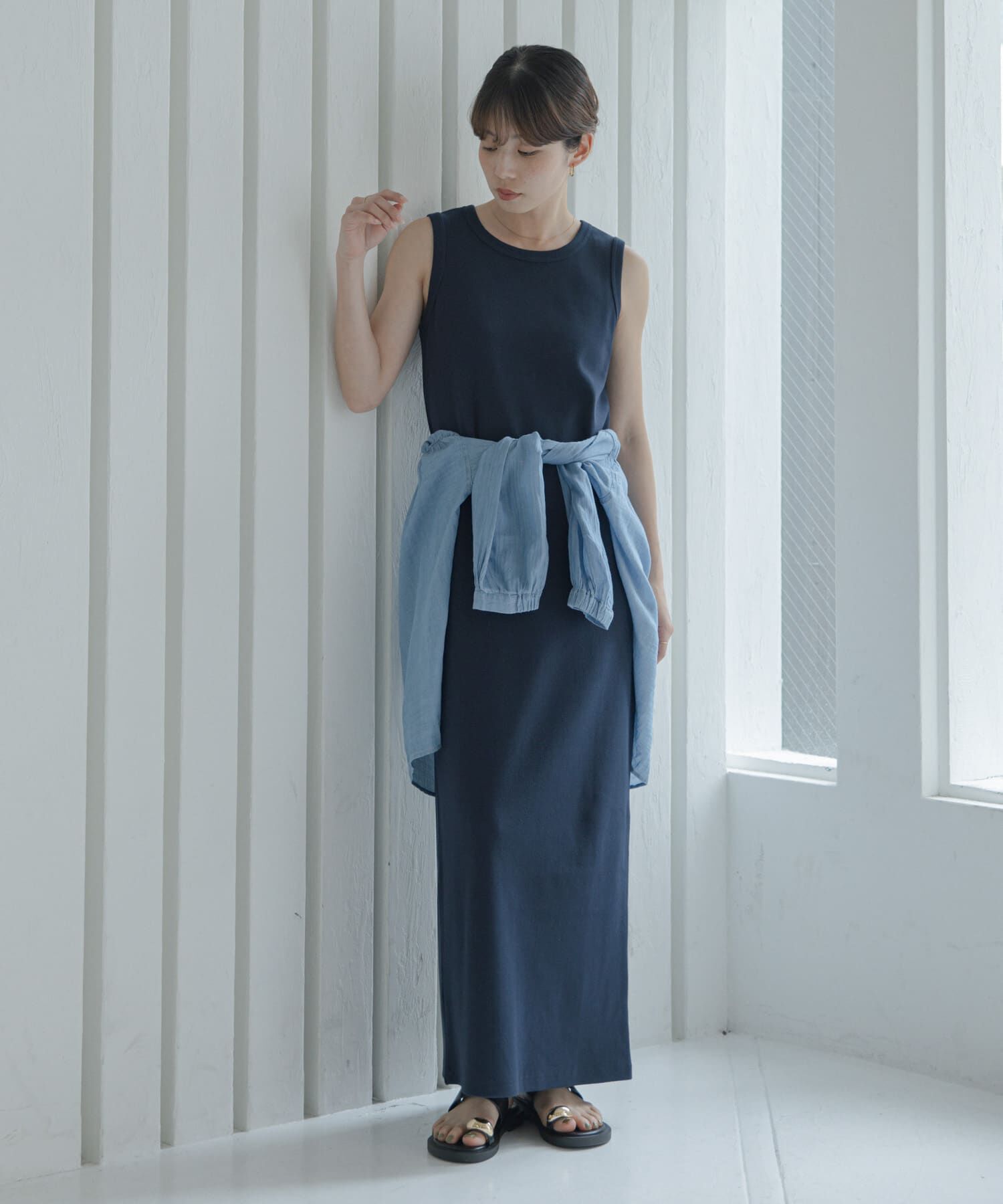 Sonny Label 「『38サイズ/WEB限定』Iラインカットワンピース」|ワンピース|