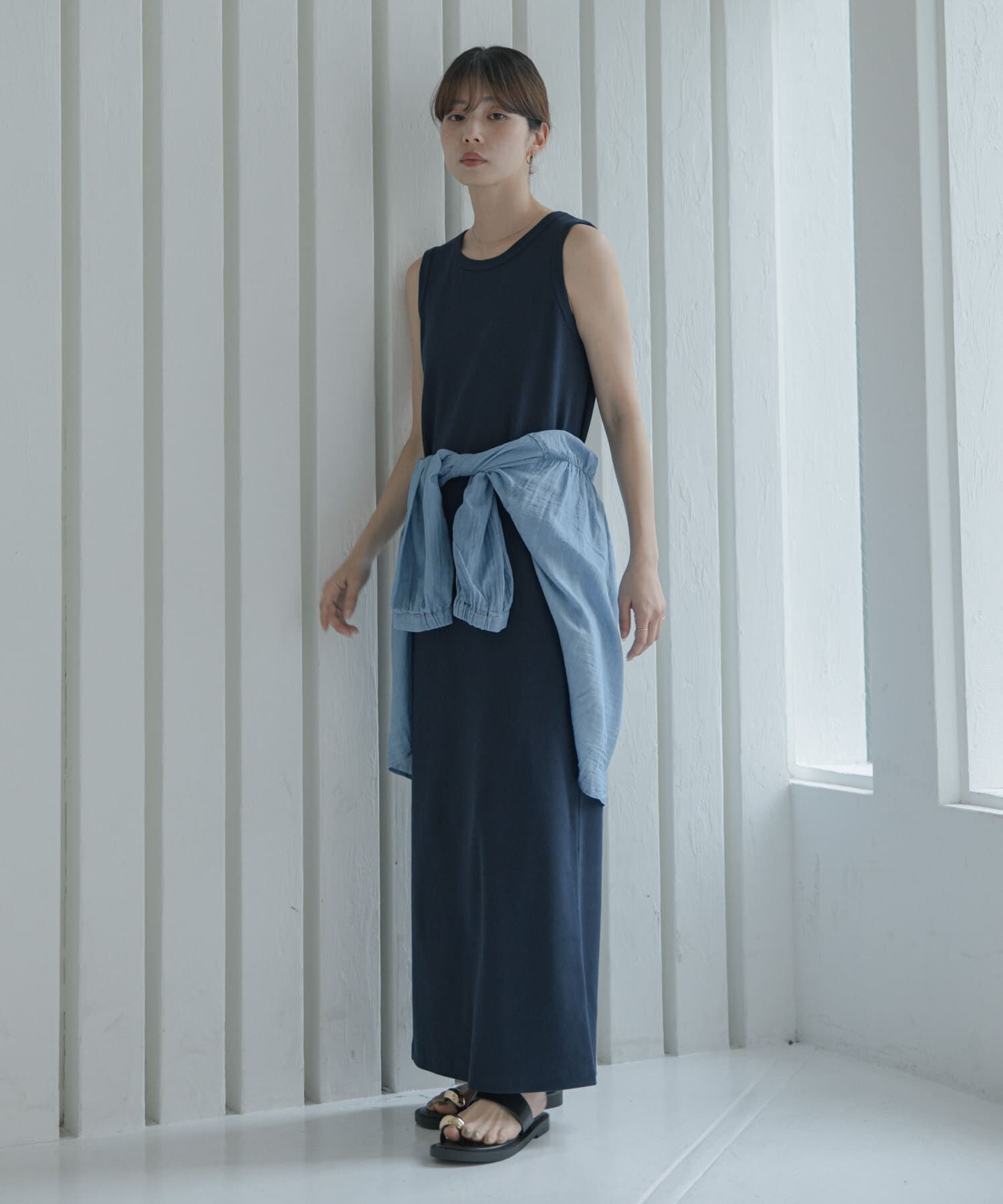 Sonny Label 「『38サイズ/WEB限定』Iラインカットワンピース」|ワンピース|