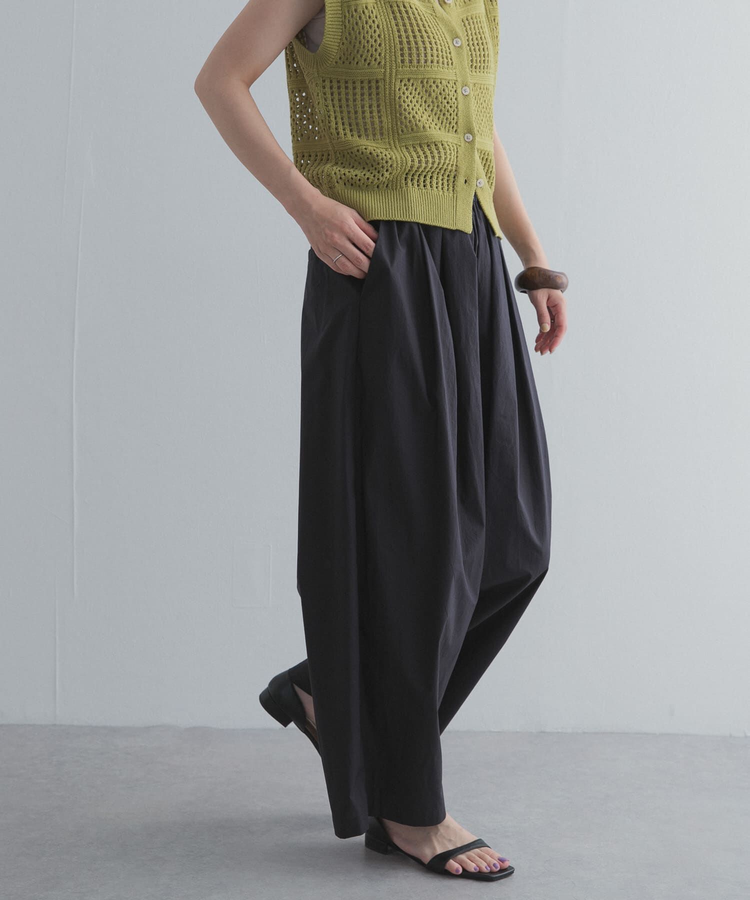 URBAN RESEARCH DOORS「ギャザーボリュームパンツ」|その他|