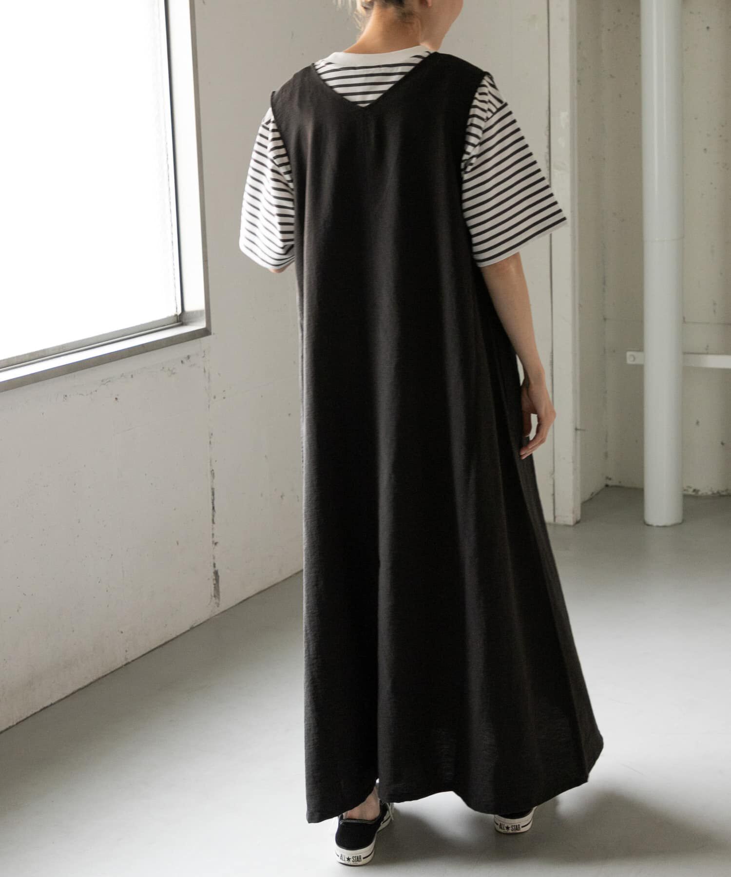 URBAN RESEARCH DOORS「FORK&SPOON　テントラインワンピース」|ワンピース|