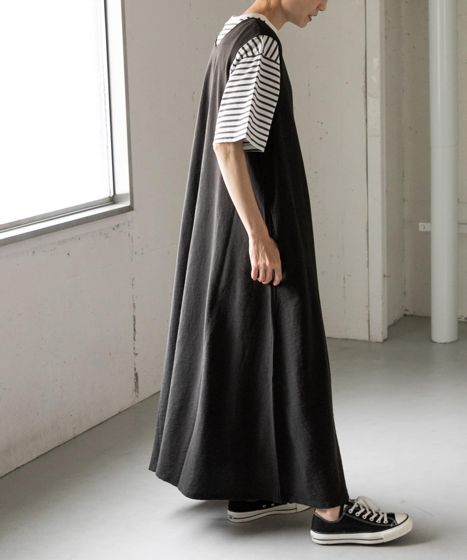 URBAN RESEARCH DOORS「FORK&SPOON　テントラインワンピース」|ワンピース|