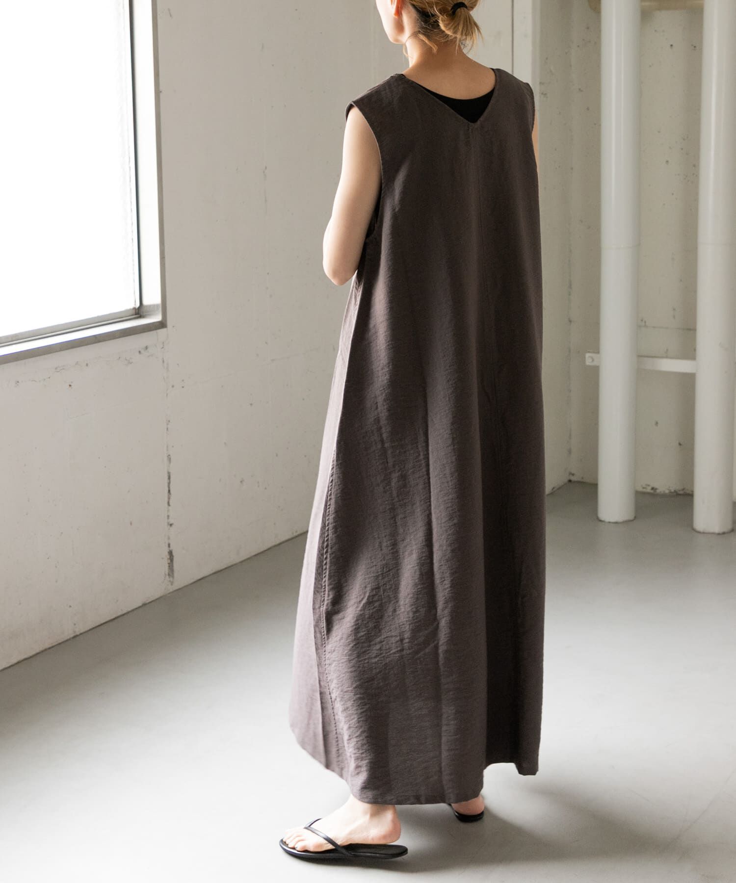 URBAN RESEARCH DOORS「FORK&SPOON　テントラインワンピース」|ワンピース|