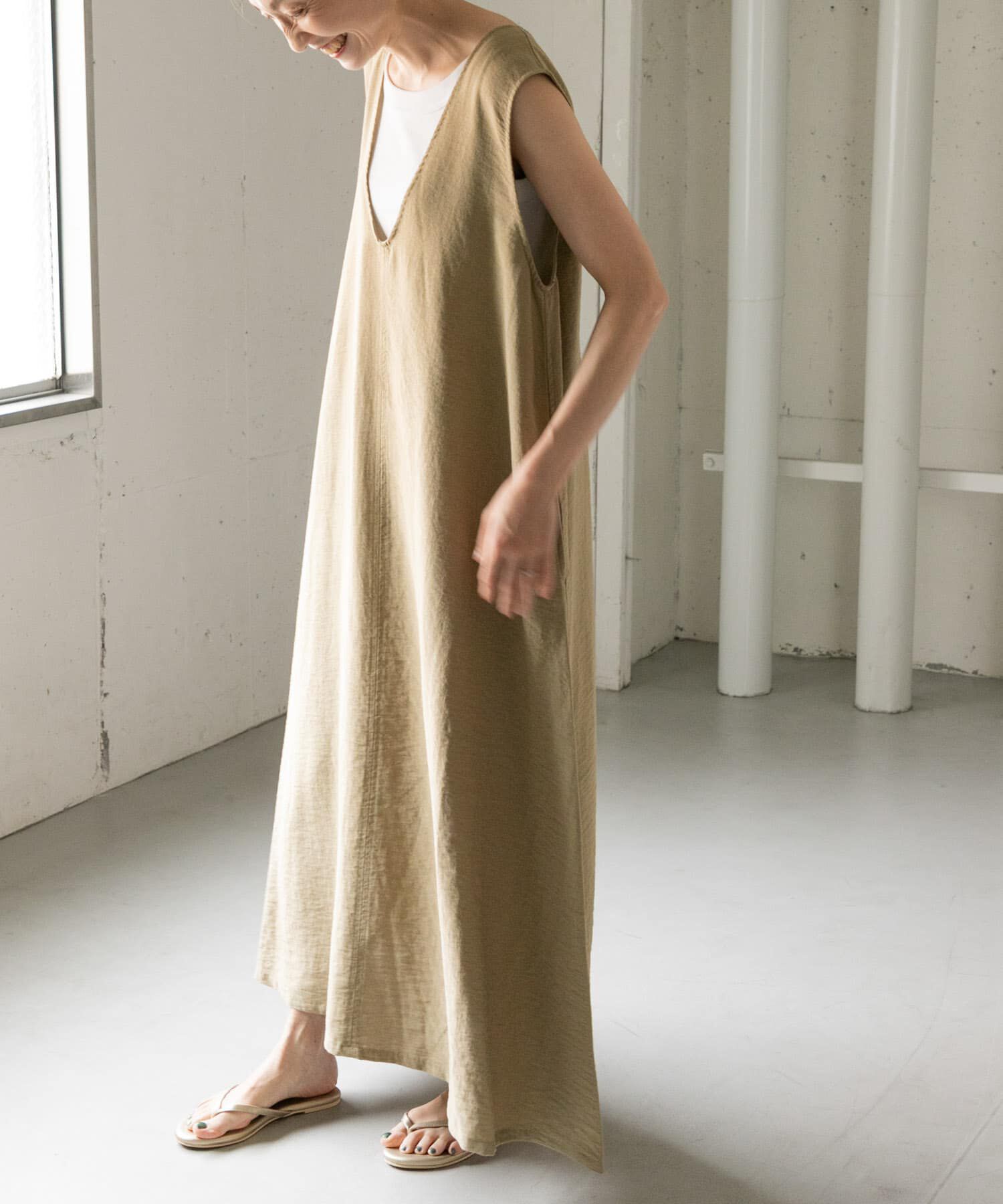 URBAN RESEARCH DOORS「FORK&SPOON　テントラインワンピース」|ワンピース|