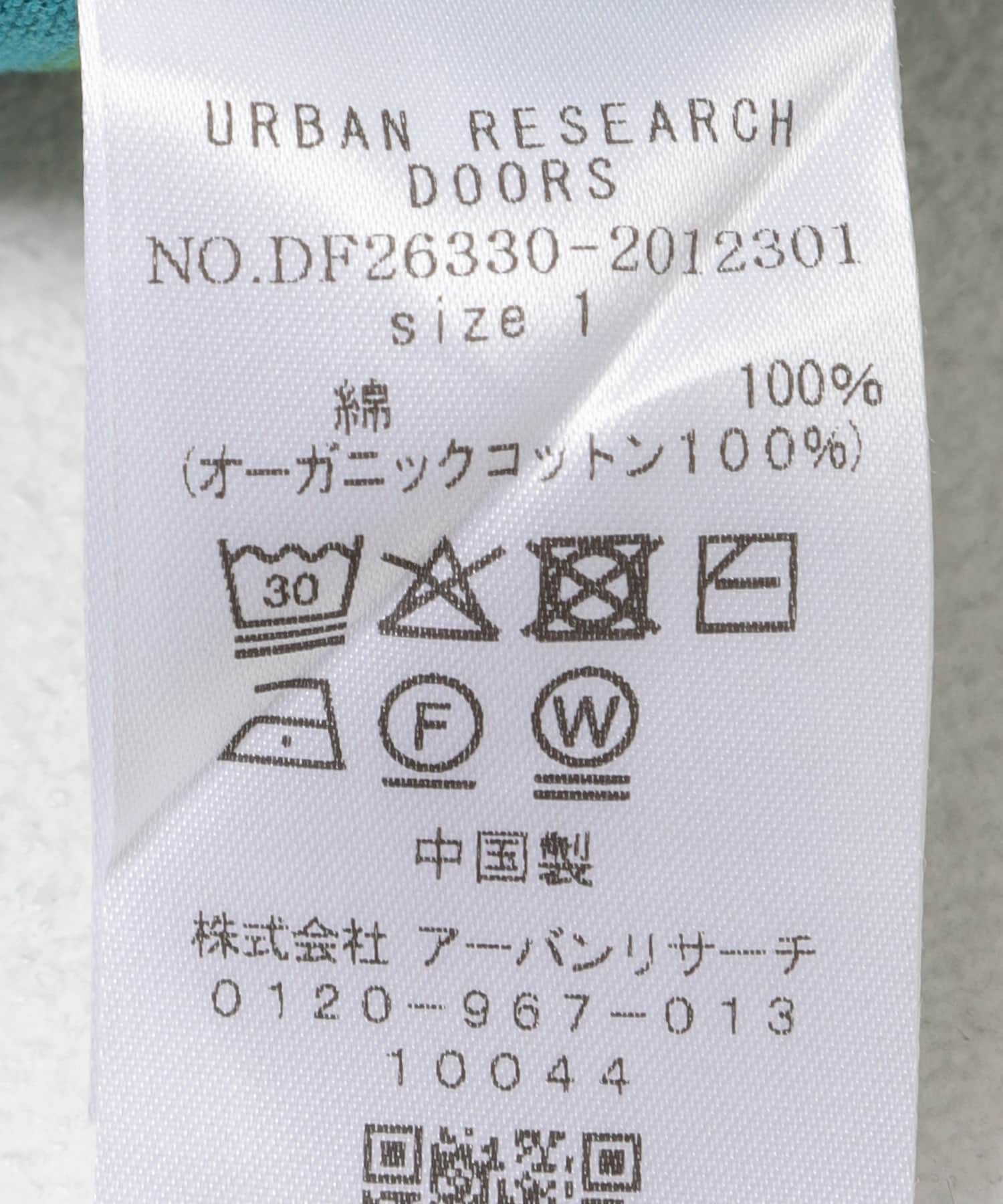 URBAN RESEARCH DOORS「FORK&SPOON　ボートネックボーダー」|Tシャツ・カットソー|