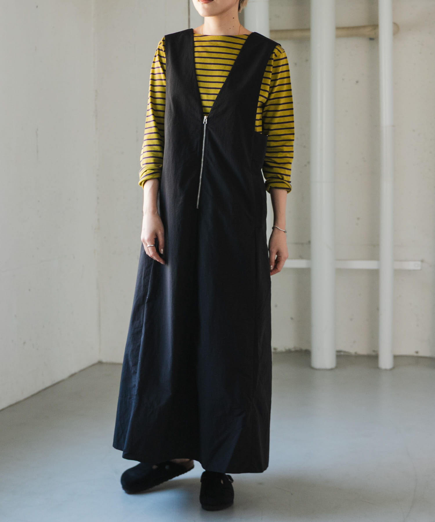 URBAN RESEARCH DOORS「FORK&SPOON　ボートネックボーダー」|Tシャツ・カットソー|