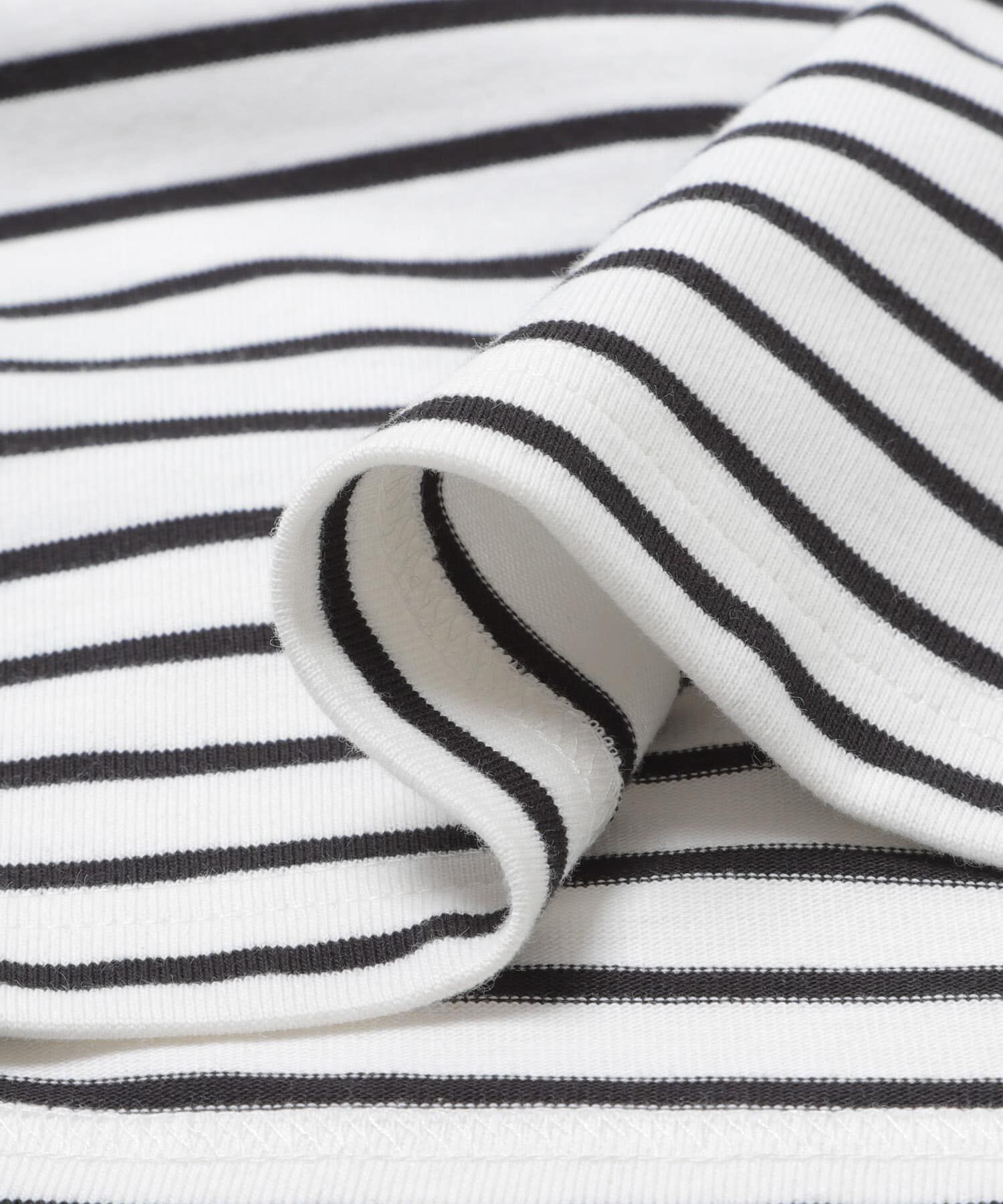 URBAN RESEARCH DOORS「FORK&SPOON　クロップドボートネックボーダー」|Tシャツ・カットソー|
