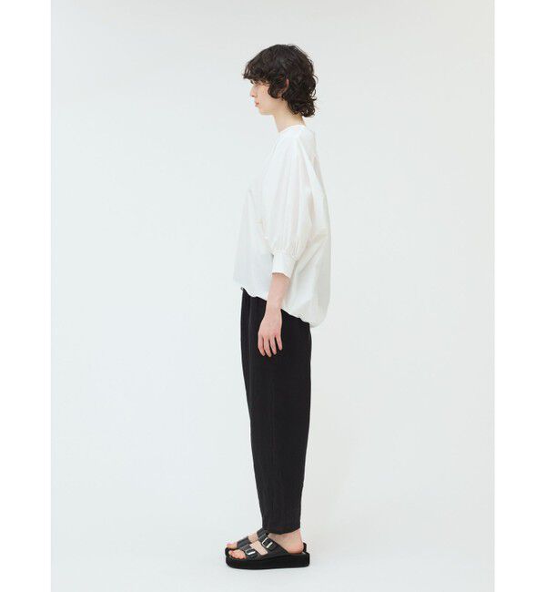 mizuiro ind「mizuiro ind ボートネックコクーンプルオーバー」|Tシャツ・カットソー|