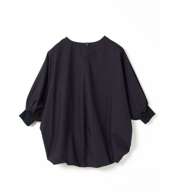 mizuiro ind「mizuiro ind ボートネックコクーンプルオーバー」|Tシャツ・カットソー|