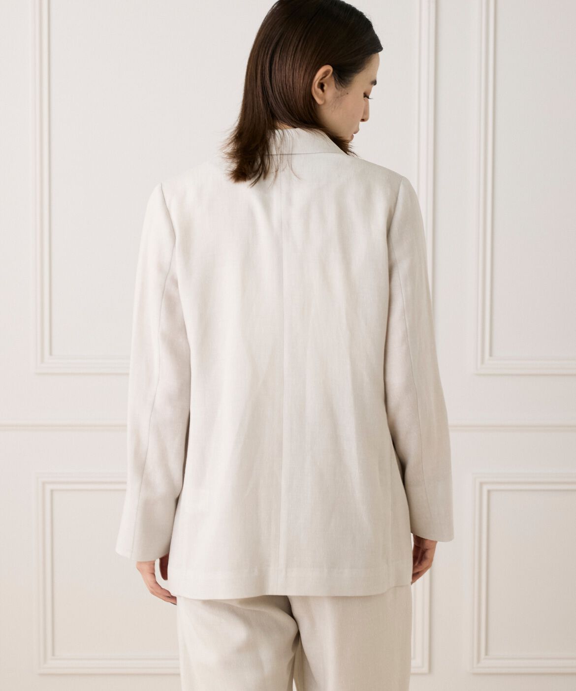 INED「《大きいサイズ》ダブルブレストジャケット《la veille by SUPERIOR CLOSET》」|その他|