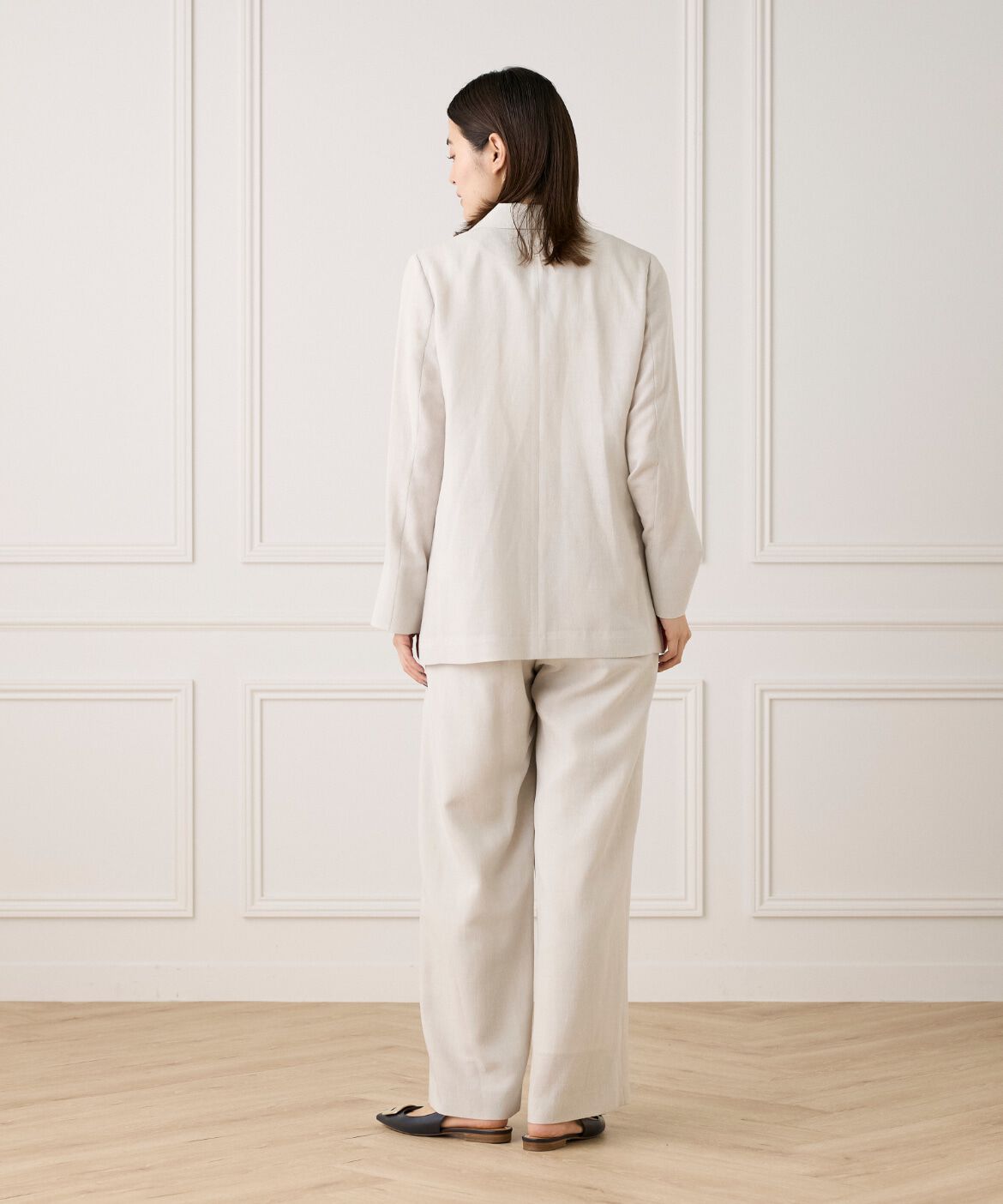 INED「《大きいサイズ》ダブルブレストジャケット《la veille by SUPERIOR CLOSET》」|その他|
