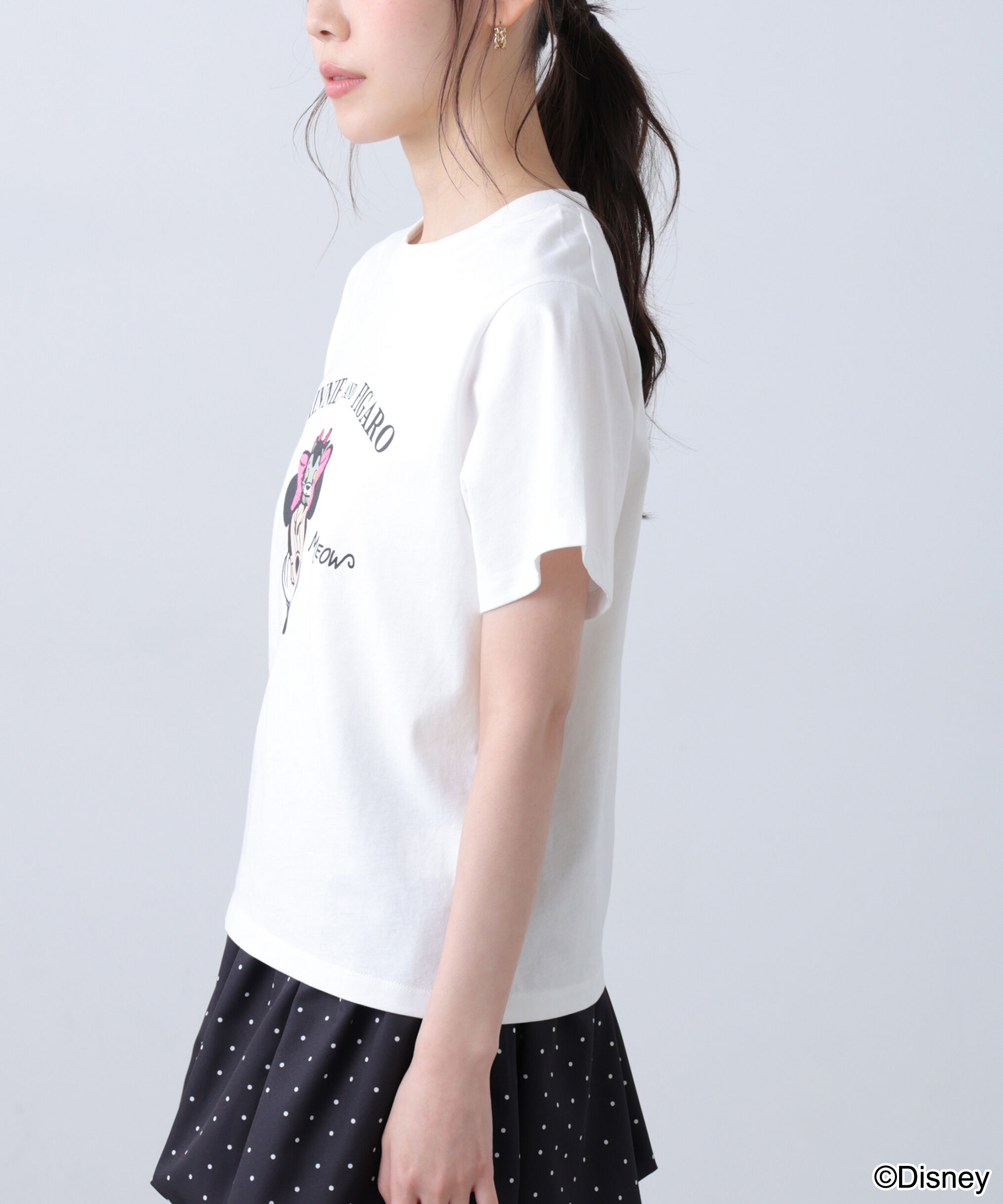  「別注ミニーマウス＆マリーTシャツ」|Tシャツ・カットソー|