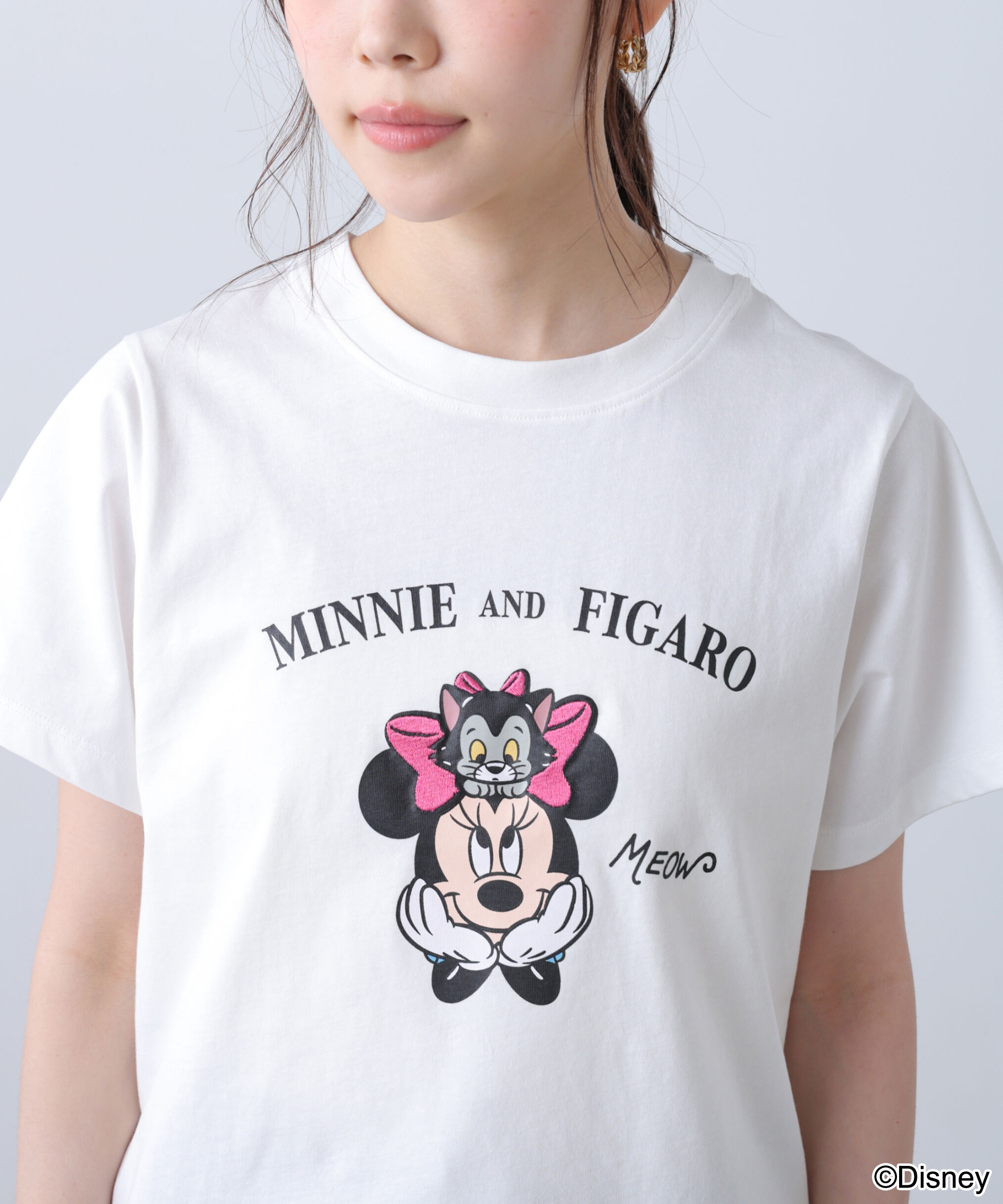  「別注ミニーマウス＆マリーTシャツ」|Tシャツ・カットソー|