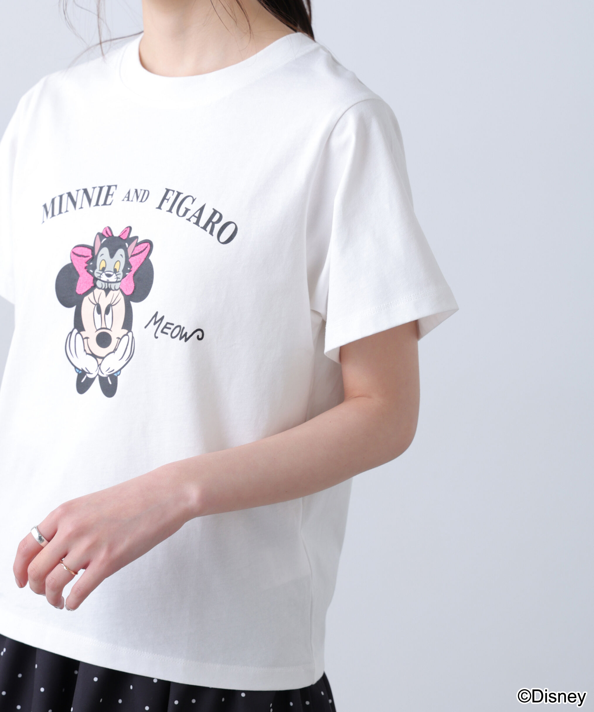  「別注ミニーマウス＆マリーTシャツ」|Tシャツ・カットソー|
