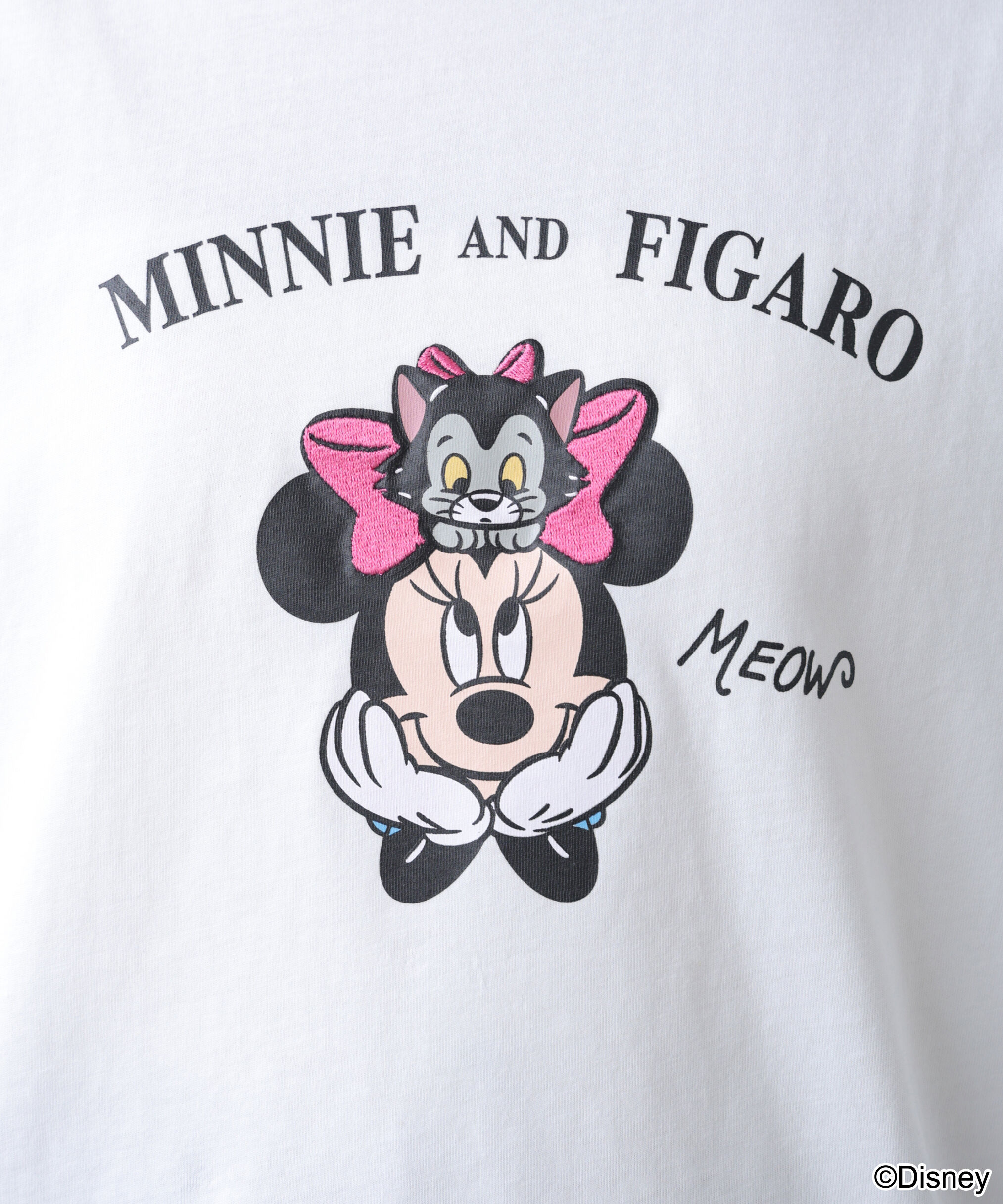  「別注ミニーマウス＆マリーTシャツ」|Tシャツ・カットソー|