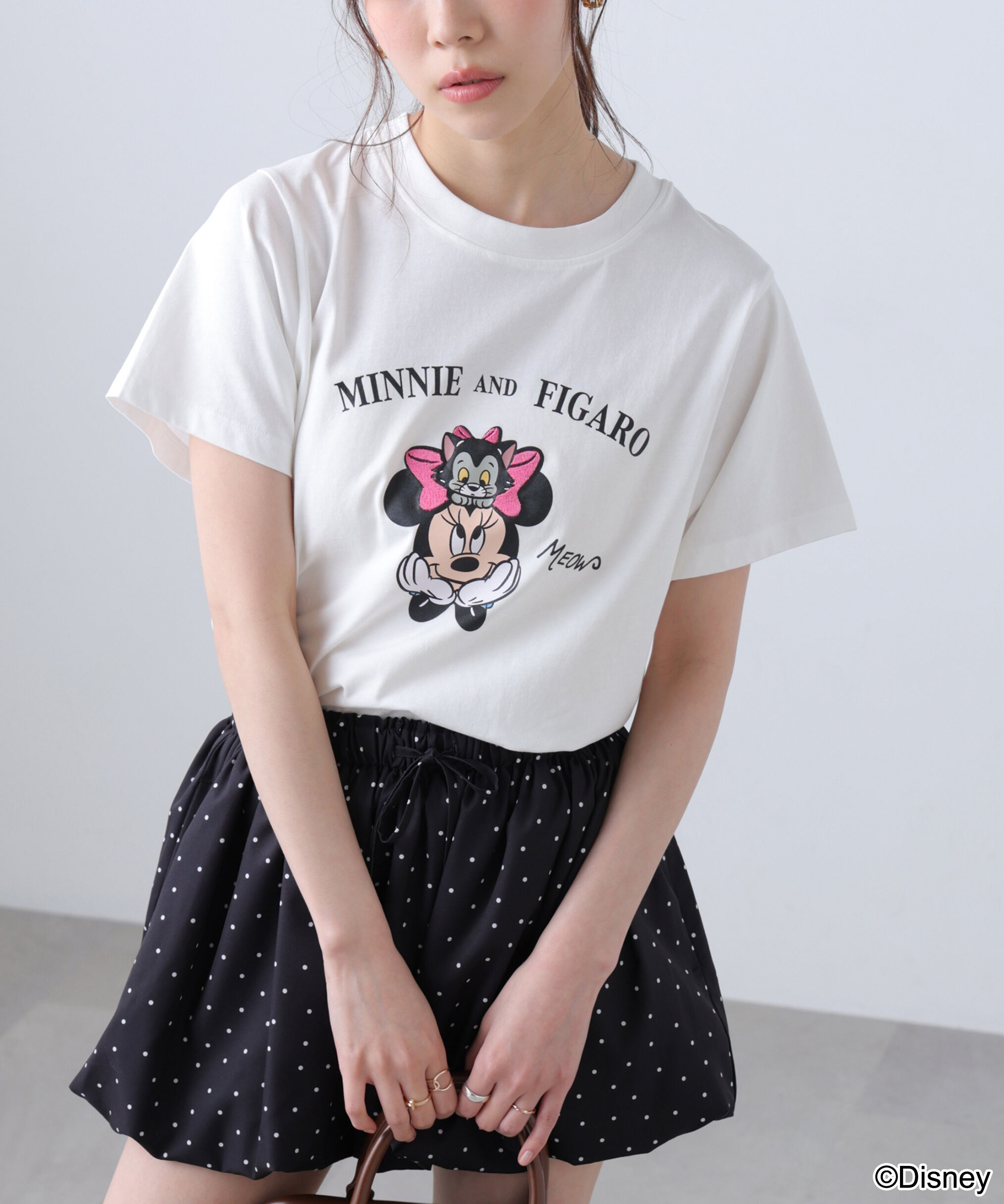  「別注ミニーマウス＆マリーTシャツ」|Tシャツ・カットソー|