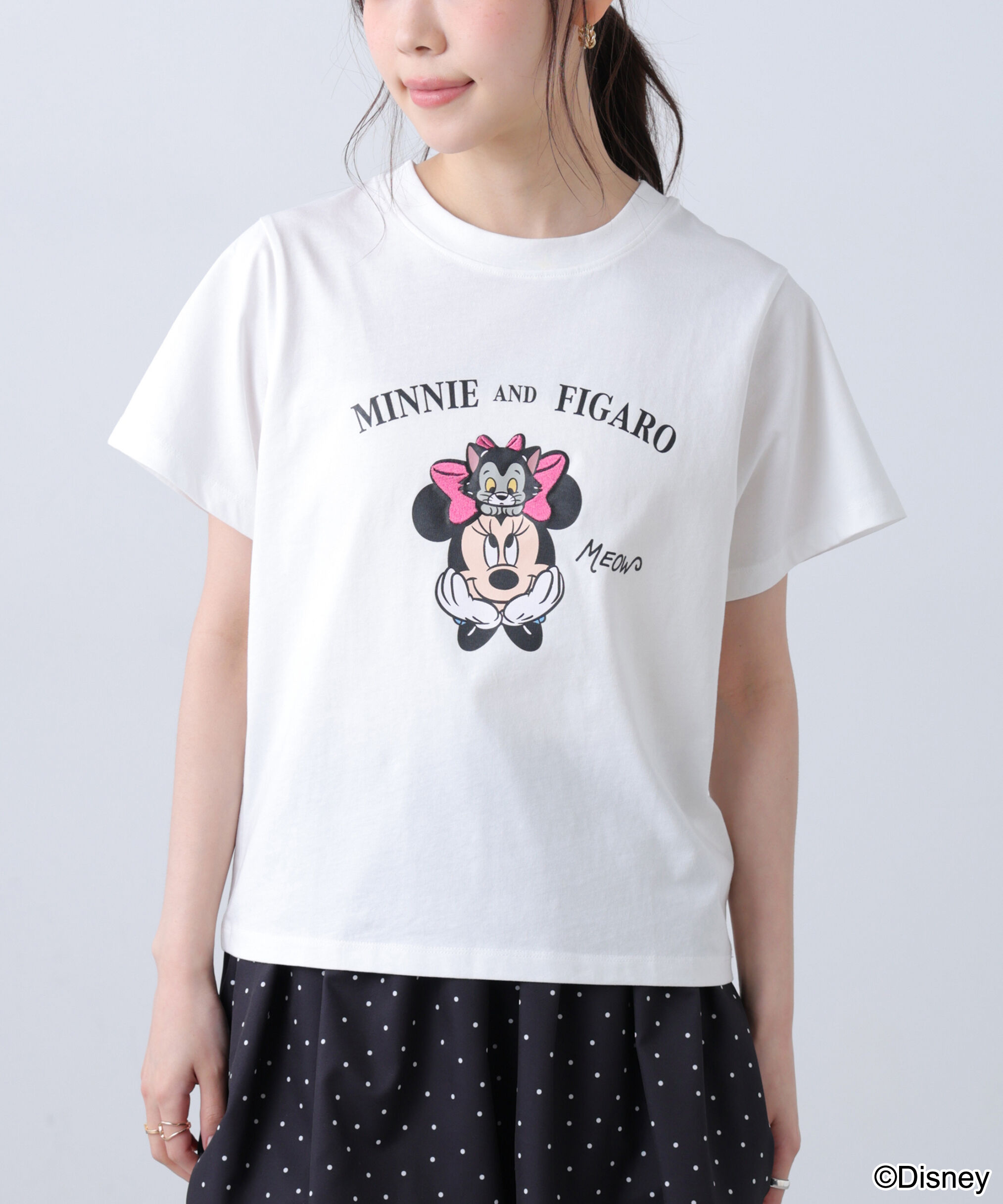  「別注ミニーマウス＆マリーTシャツ」|Tシャツ・カットソー|