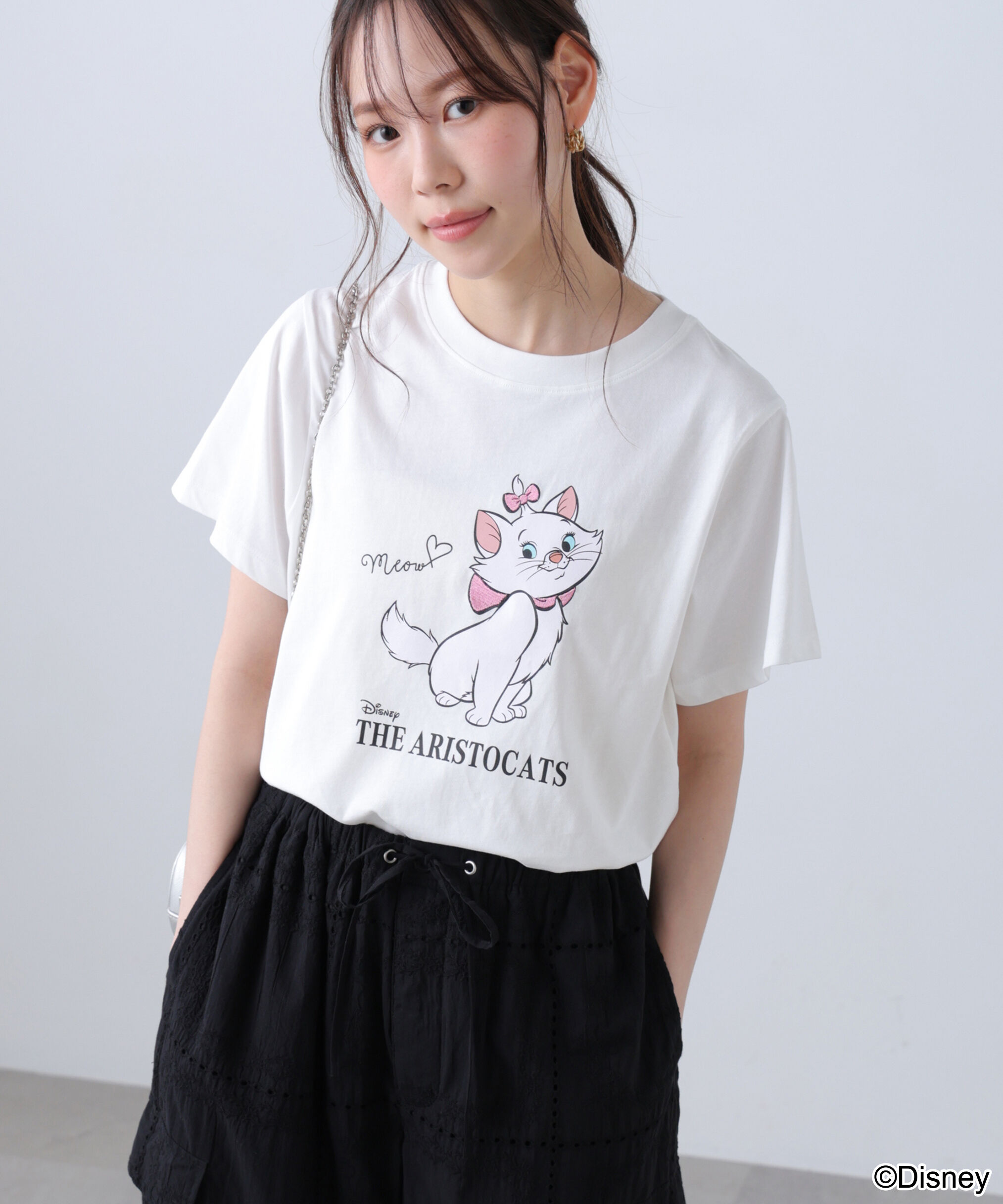 「別注ミニーマウス＆マリーTシャツ」|Tシャツ・カットソー|