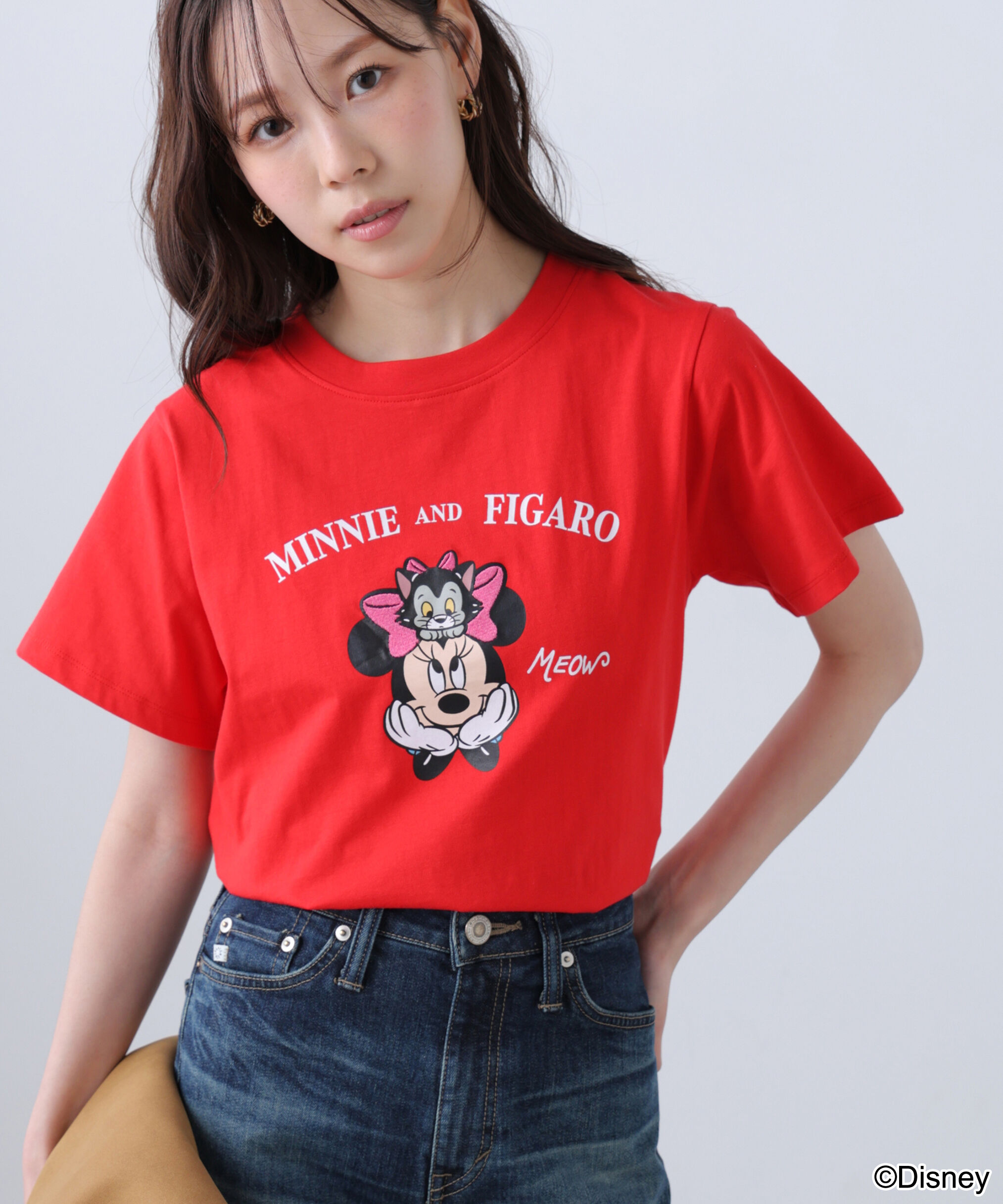  「別注ミニーマウス＆マリーTシャツ」|Tシャツ・カットソー|