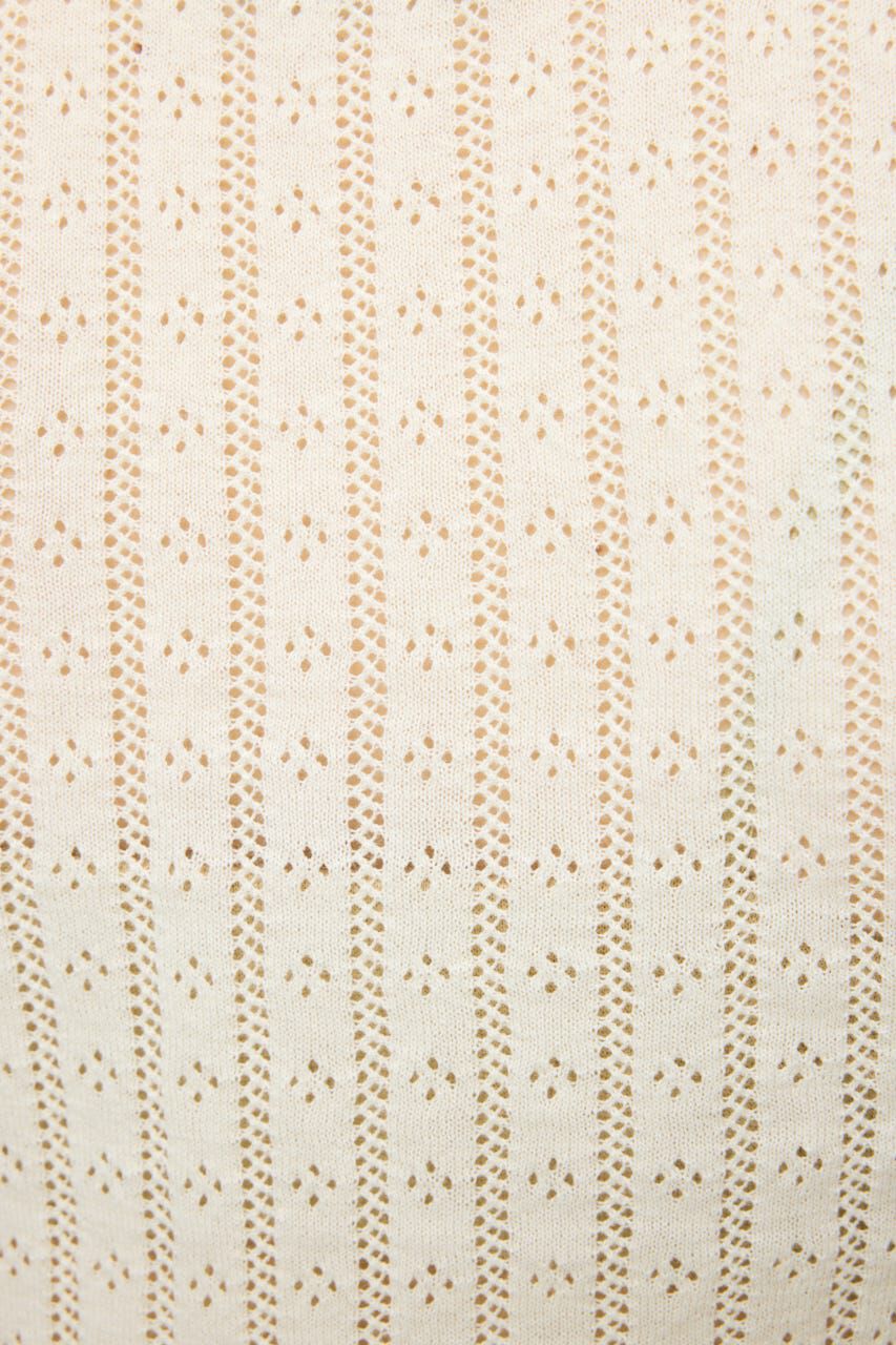 MOUSSY「EYELET KNIT タンク」|タンクトップ|