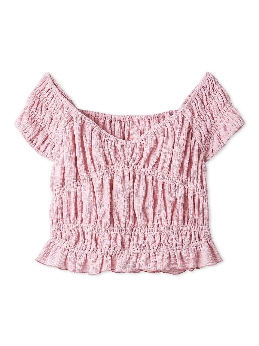 LILY BROWN「シャーリングカットトップス」|Tシャツ・カットソー|PNK