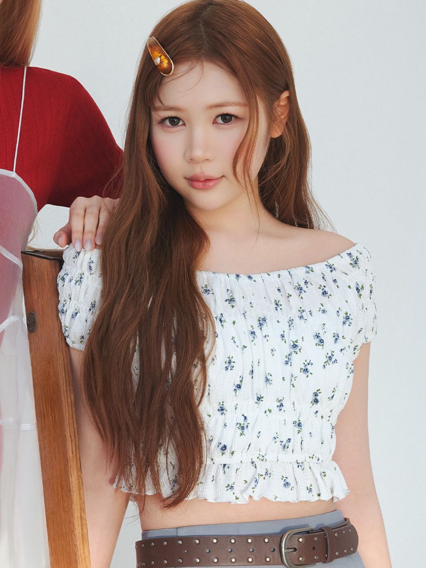 LILY BROWN「シャーリングカットトップス」|Tシャツ・カットソー|