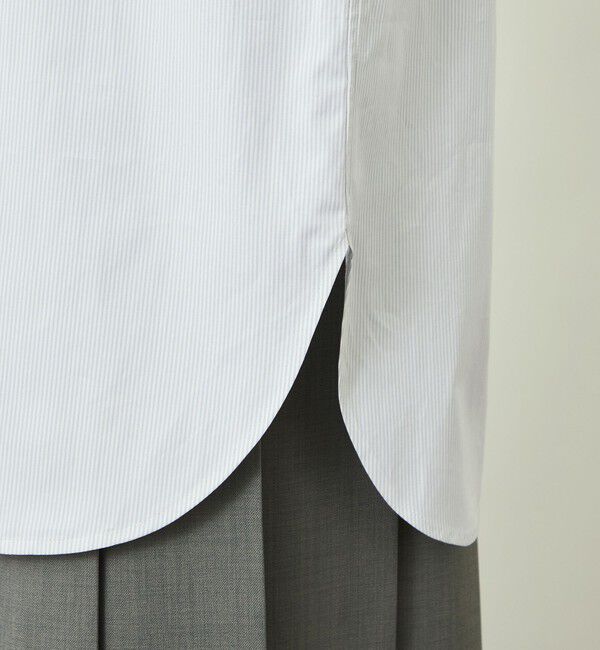 MACKINTOSH PHILOSOPHY「【GREY LABEL】THOMAS MASONスタンドカラーシャツ」|シャツ・ブラウス|