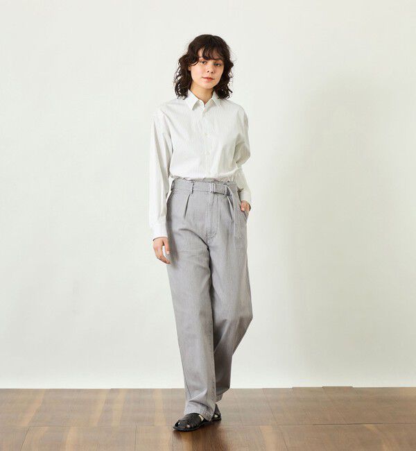 MACKINTOSH PHILOSOPHY「【GREY LABEL】THOMAS MASONレギュラーカラーシャツ」|シャツ・ブラウス|
