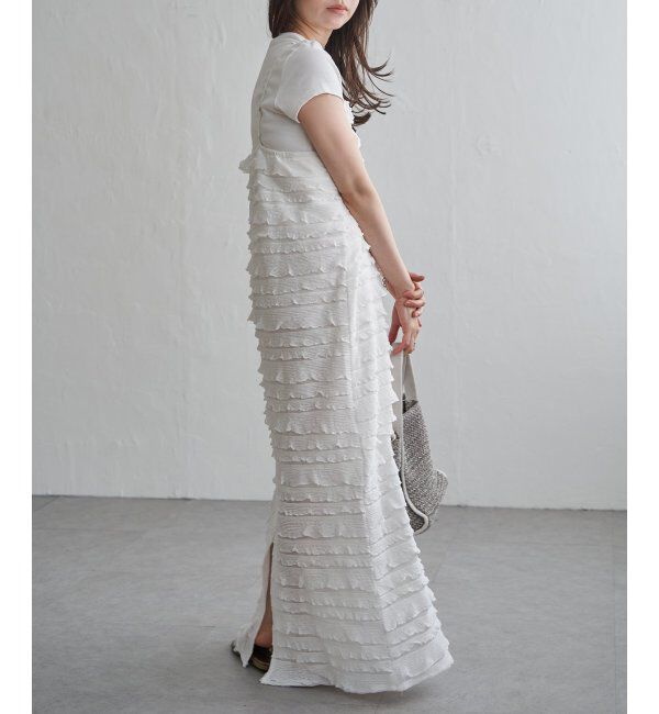 VENCE share style「チュールティアードワンピース」|ワンピース|