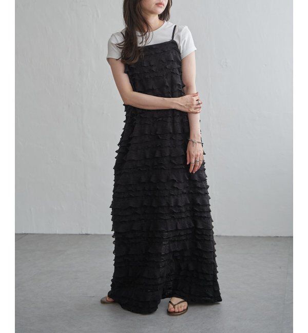 VENCE share style「チュールティアードワンピース」|ワンピース|
