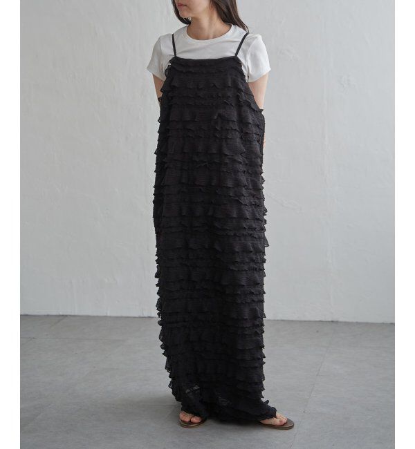 VENCE share style「チュールティアードワンピース」|ワンピース|