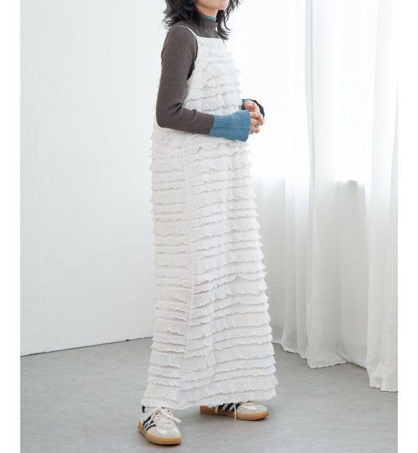 VENCE share style「チュールティアードワンピース」|ワンピース|
