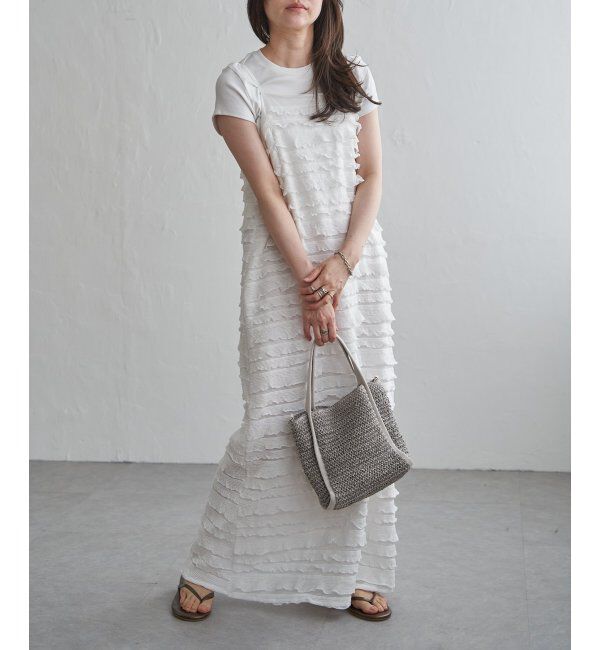VENCE share style「チュールティアードワンピース」|ワンピース|