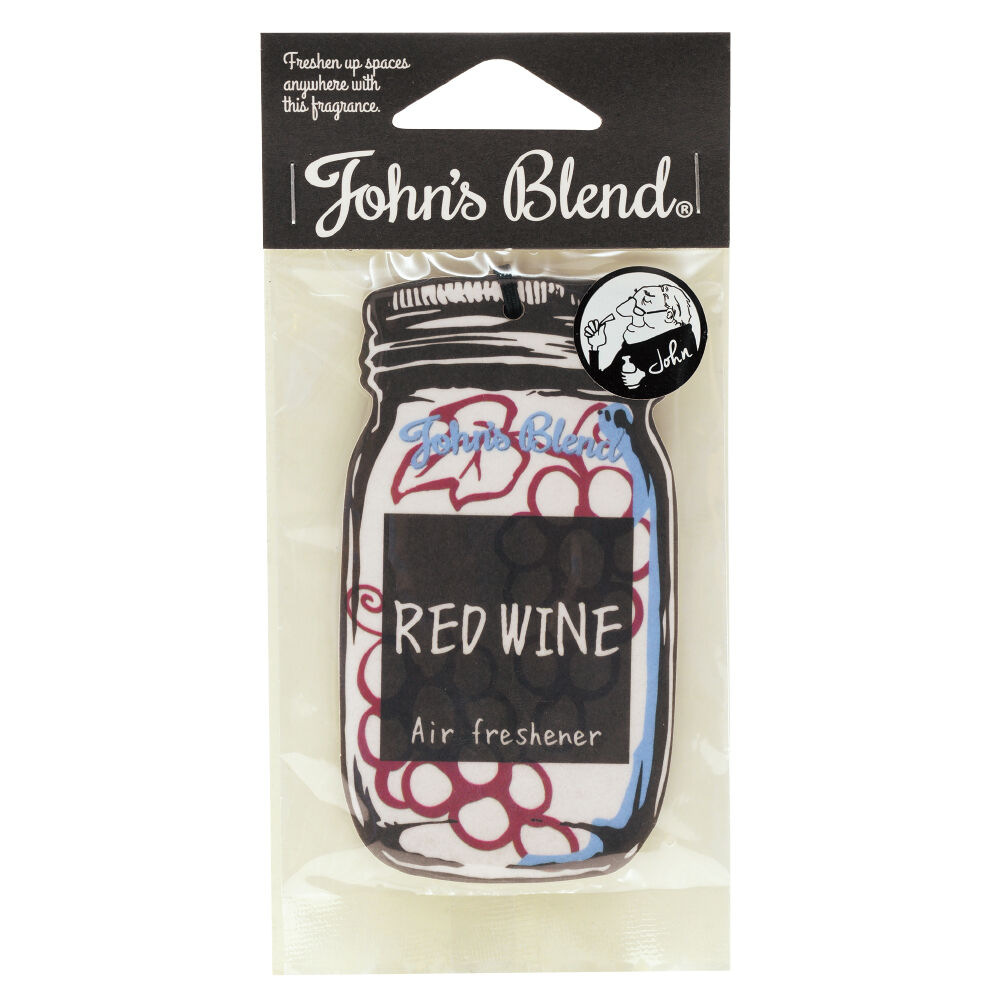  「John&rsquo;sBlend エアフレッシュナー レッドワイン (1枚)」|香水・フレグランス|その他
