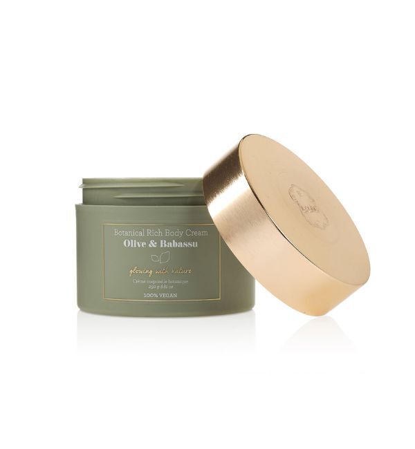 Laline「ラリン　オリーブ＆ババス　ボタニカル リッチボディクリーム 250g」|ボディ保湿|オリーブ＆ババス