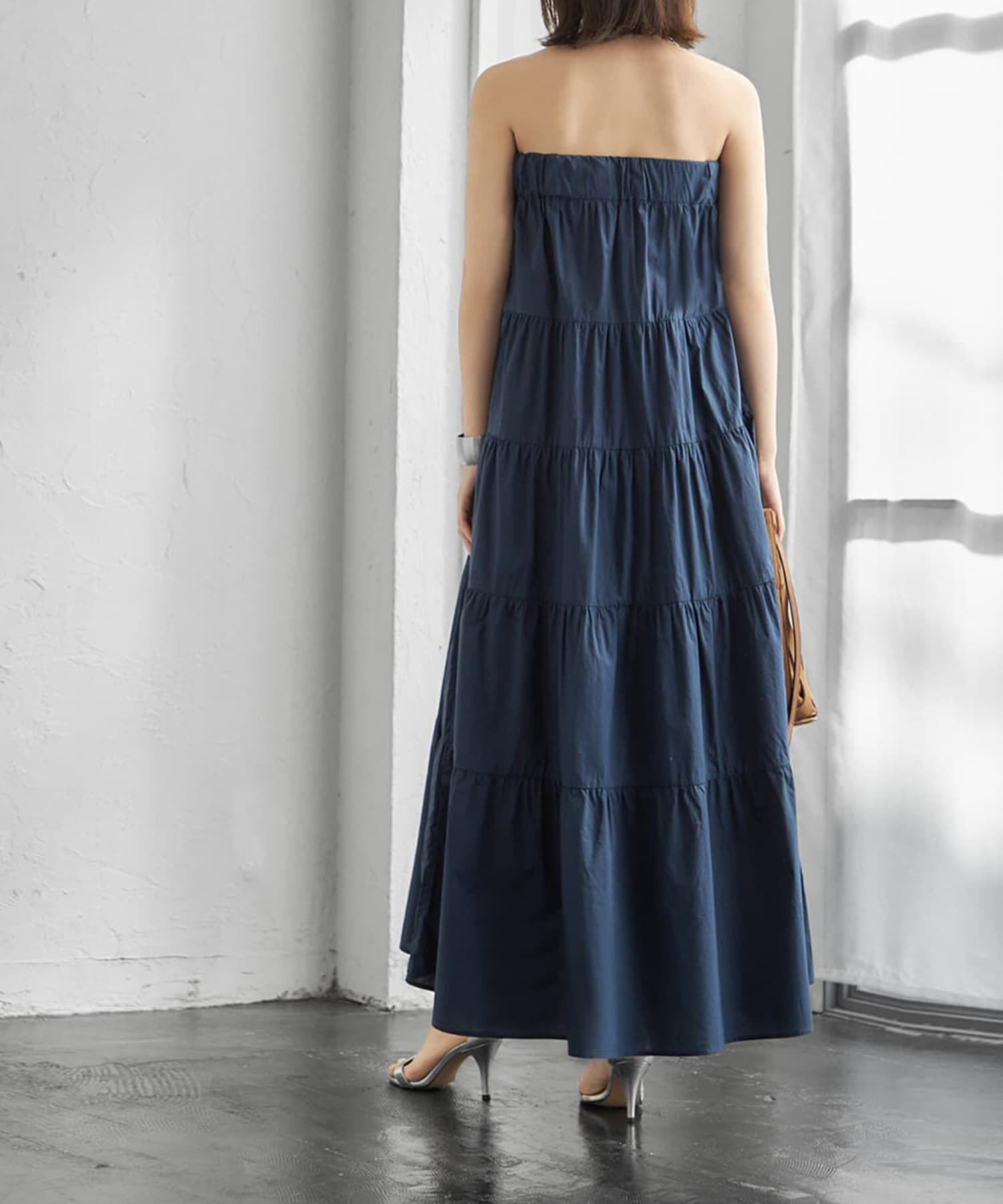 STYLE DELI「【LUXE】コットンティアードベアワンピース」|ワンピース|