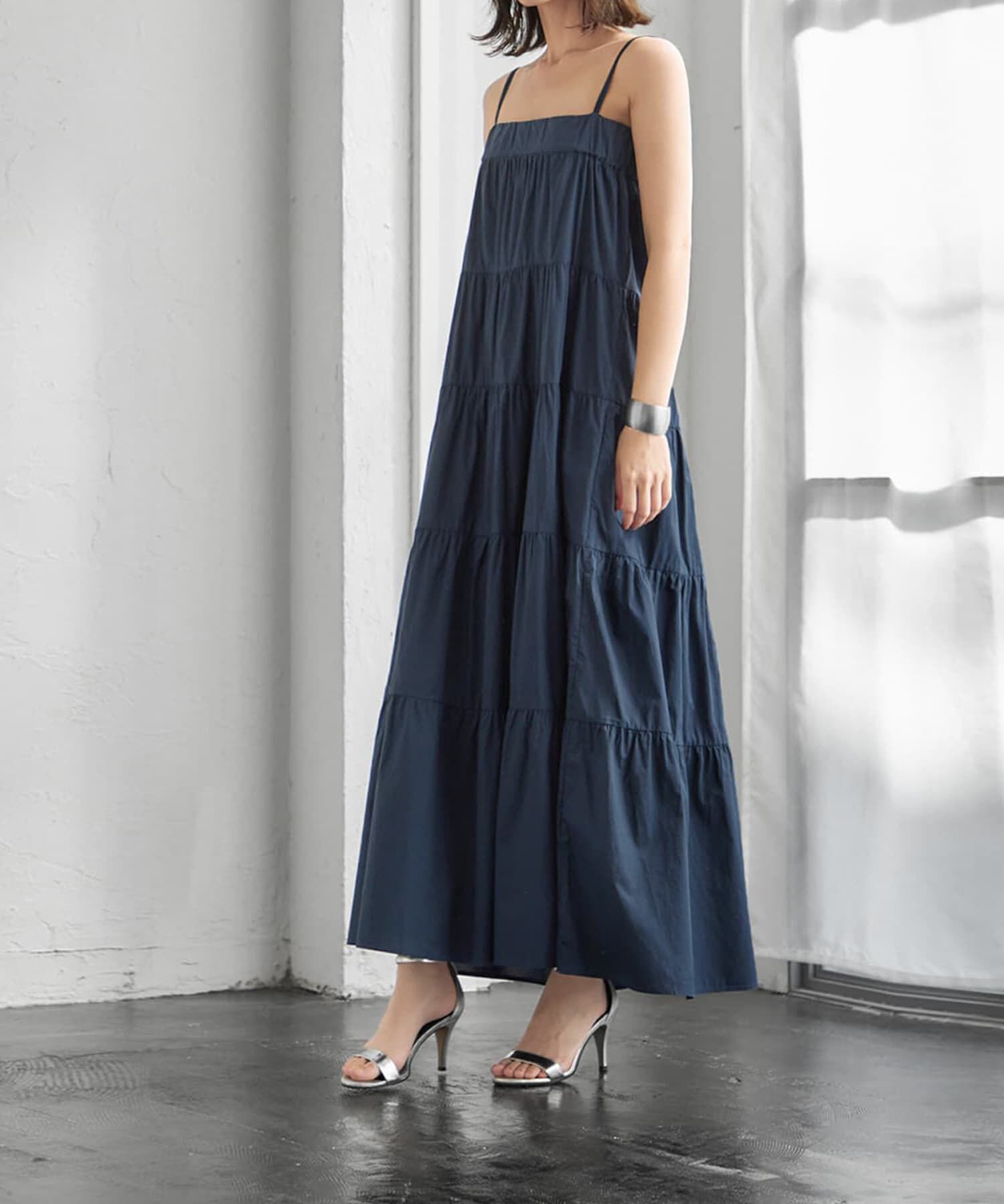 STYLE DELI「【LUXE】コットンティアードベアワンピース」|ワンピース|