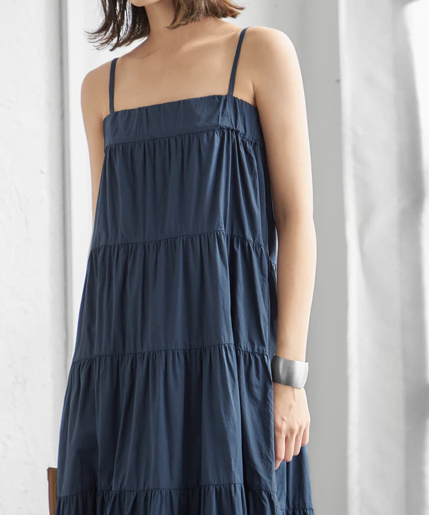 STYLE DELI「【LUXE】コットンティアードベアワンピース」|ワンピース|