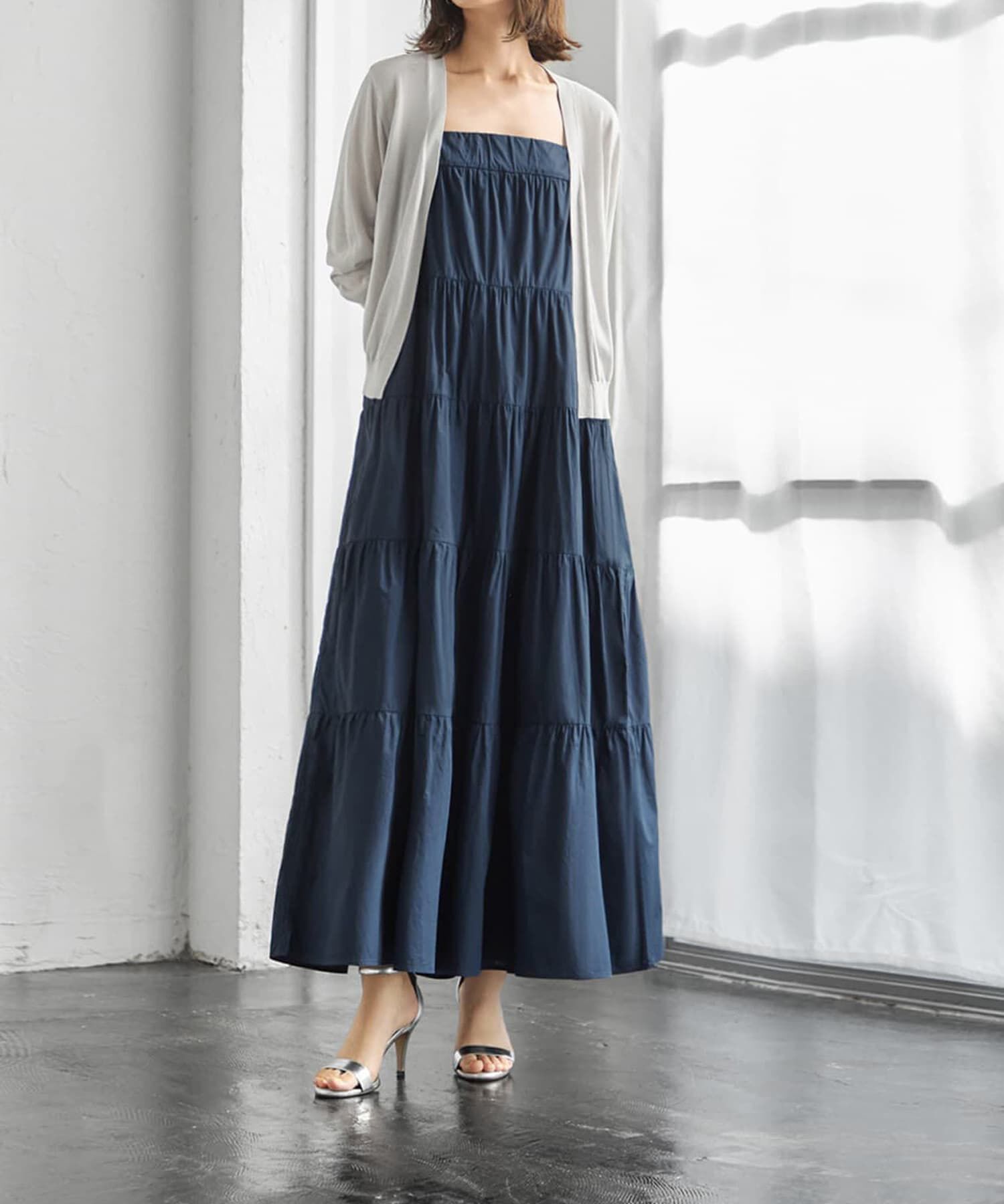 STYLE DELI「【LUXE】コットンティアードベアワンピース」|ワンピース|