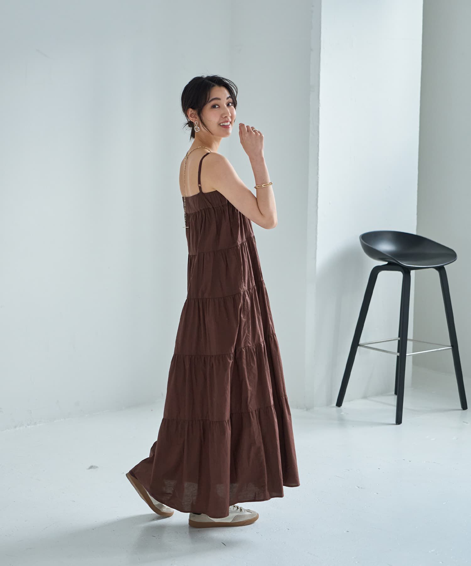 STYLE DELI「【LUXE】コットンティアードベアワンピース」|ワンピース|