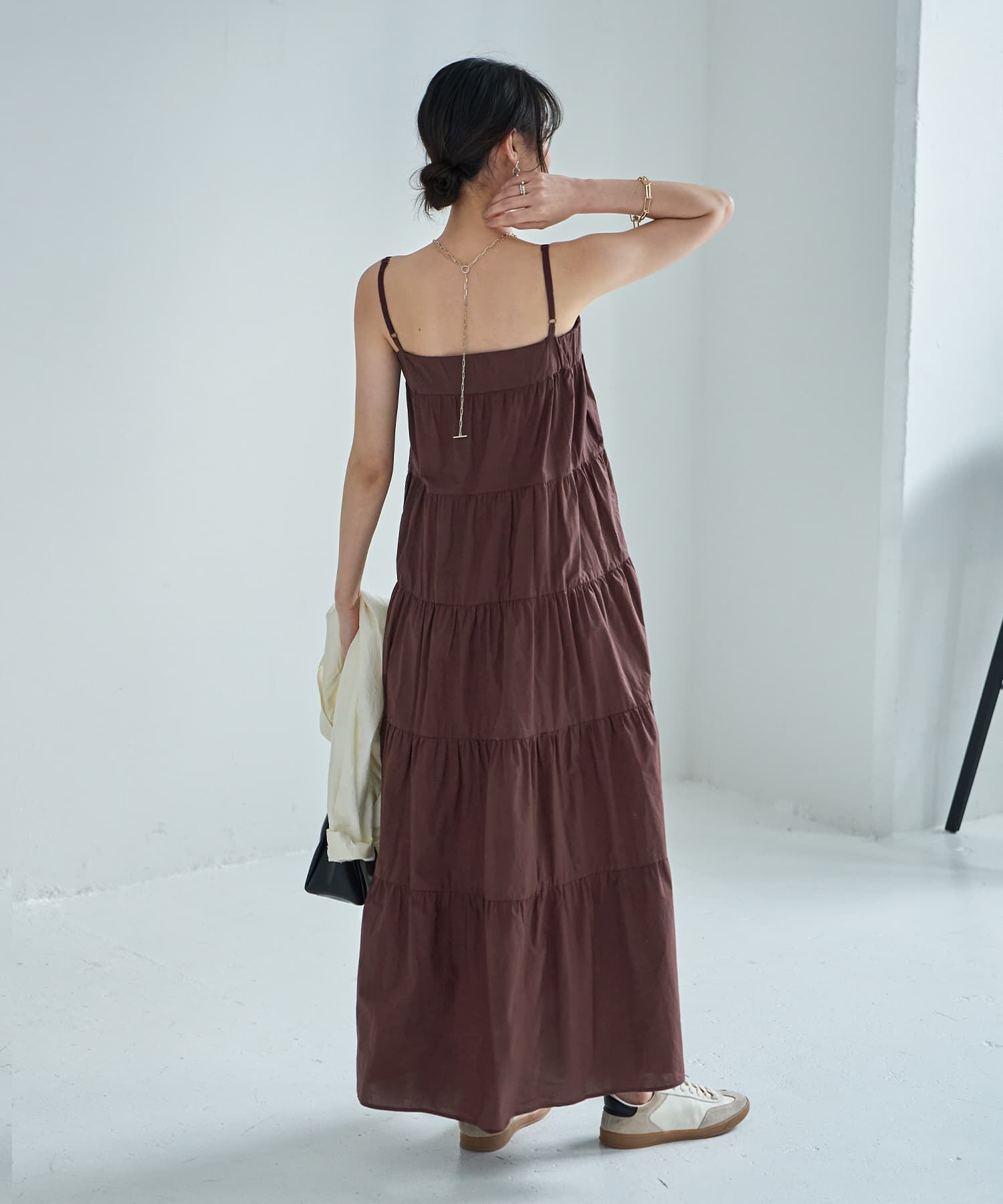 STYLE DELI「【LUXE】コットンティアードベアワンピース」|ワンピース|