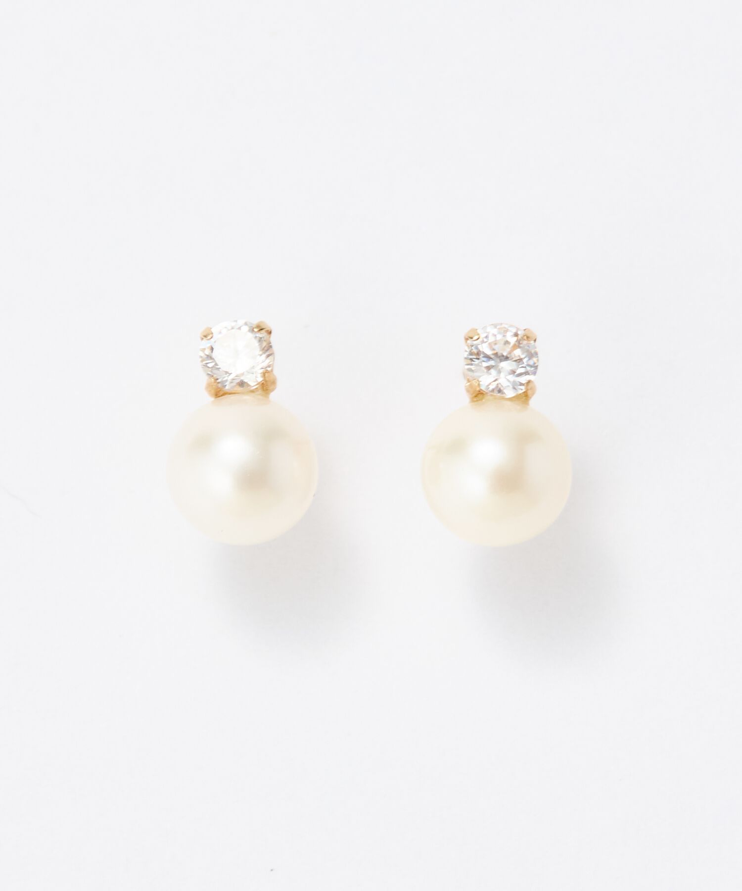 Phoebe「【K10】ジュエルパールピアス／BOX付き」|ピアス|