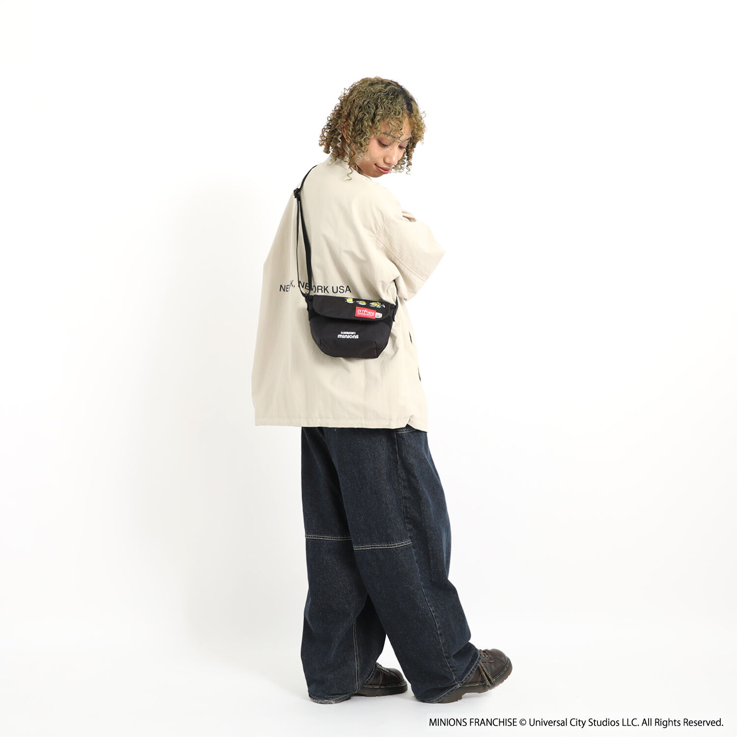 Manhattan Portage「Nylon Messenger Bag(XXXS) FZP 500D CORDURA / MINIONS」|ショルダー・メッセンジャー|
