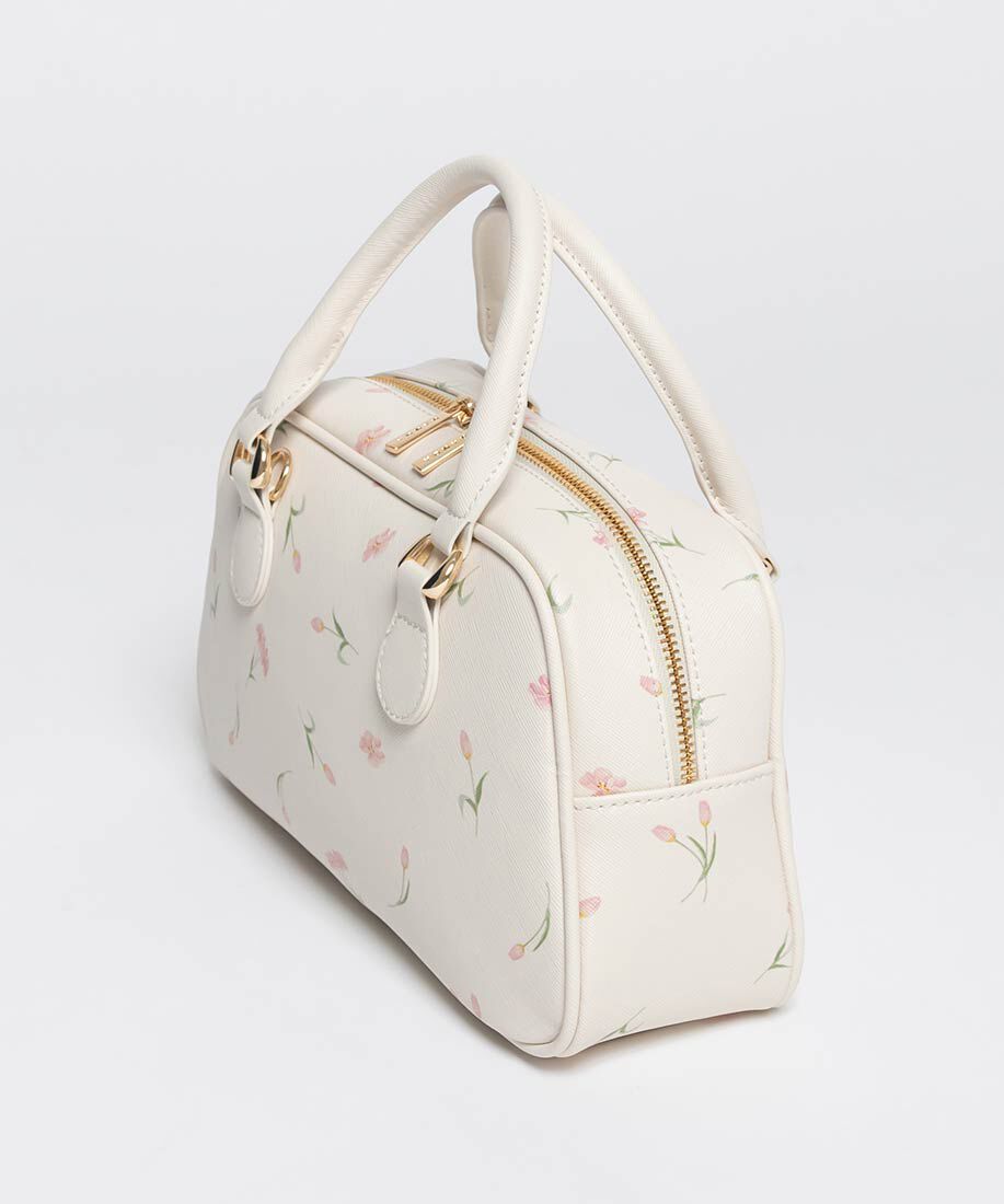  「【Tulip Collection】2WAY チューリップ柄ハンドバッグ」|ハンドバッグ|