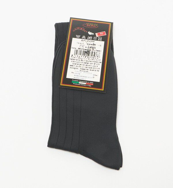 UNITED ARROWS「＜ADRIAN＞リブ ロングホーズ ソックス」|ソックス|