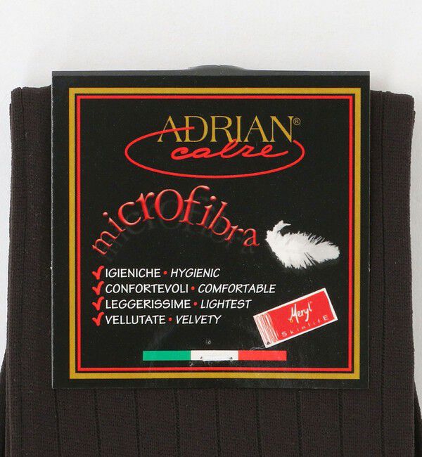 UNITED ARROWS「＜ADRIAN＞リブ ロングホーズ ソックス」|ソックス|