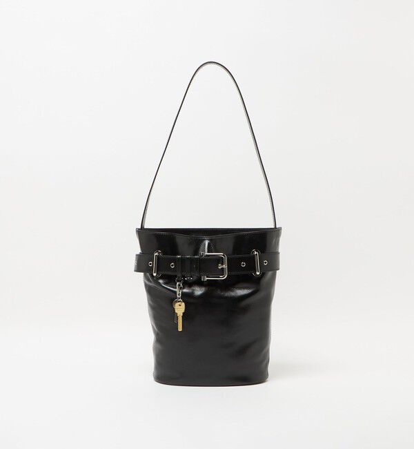 OSOI「＜OSOI＞BUCKET BROCLE バッグ」|ショルダー・メッセンジャー|BLACK