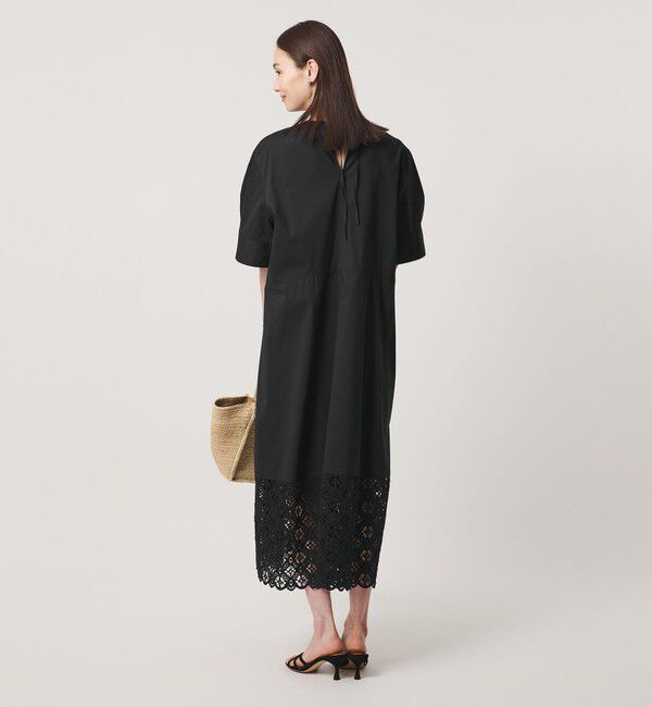 UNITED ARROWS「ラッセルレース コンビ ワンピース ‐ウォッシャブル‐」|ワンピース|